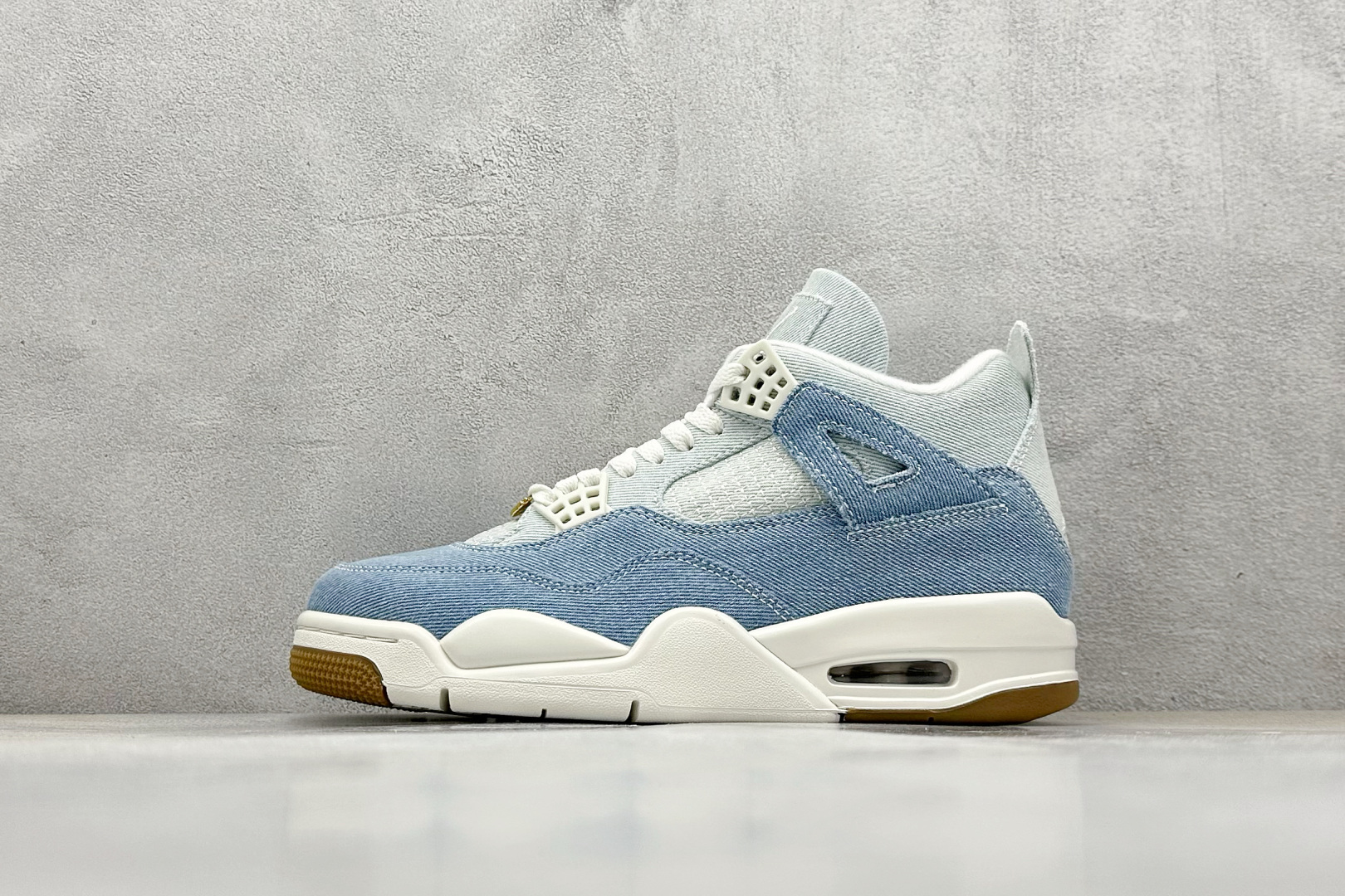 F版 Air Jordan 4 Denim ”Worn Blue” AJ4 乔4水洗丹宁 IB6716-100