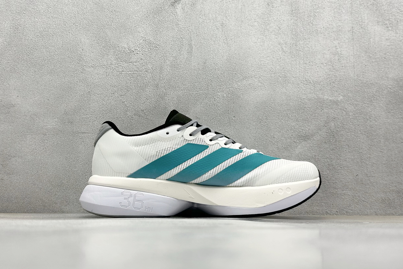 Adidas Adizero Boston 13 轻盈跑鞋 超轻发泡底 缓震透气跑步鞋 JR4791