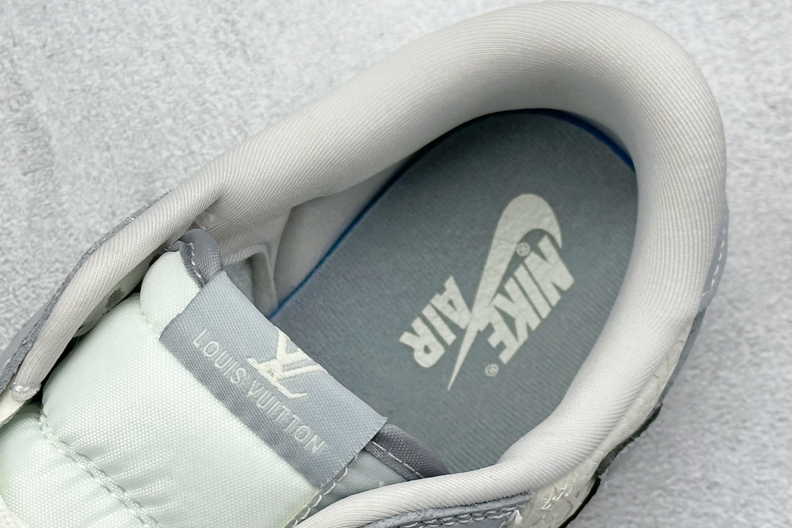 280 Travis Scott x Fragment Design x Air Jordan 1 Low OG SP AJ1 LV联名 灰白生胶 低帮文化休闲板鞋 XS2024-057