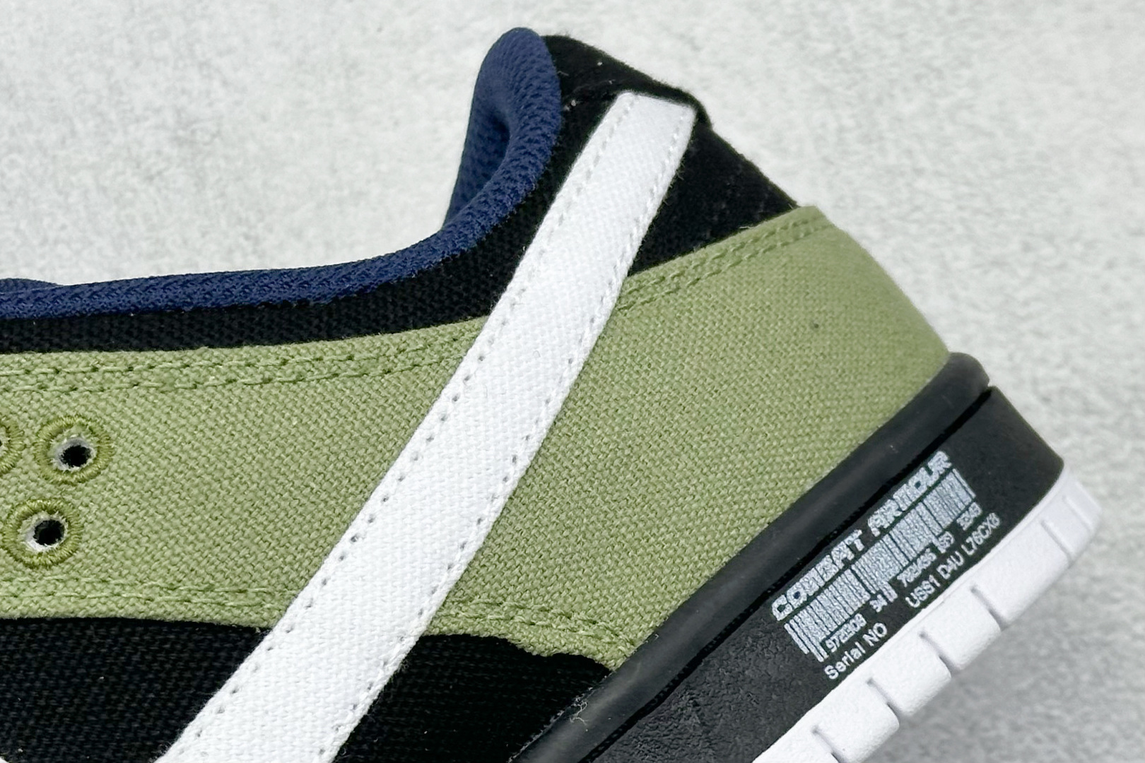 BF版 NIKE SB Dunk Low 军绿帆布 DX6775-400