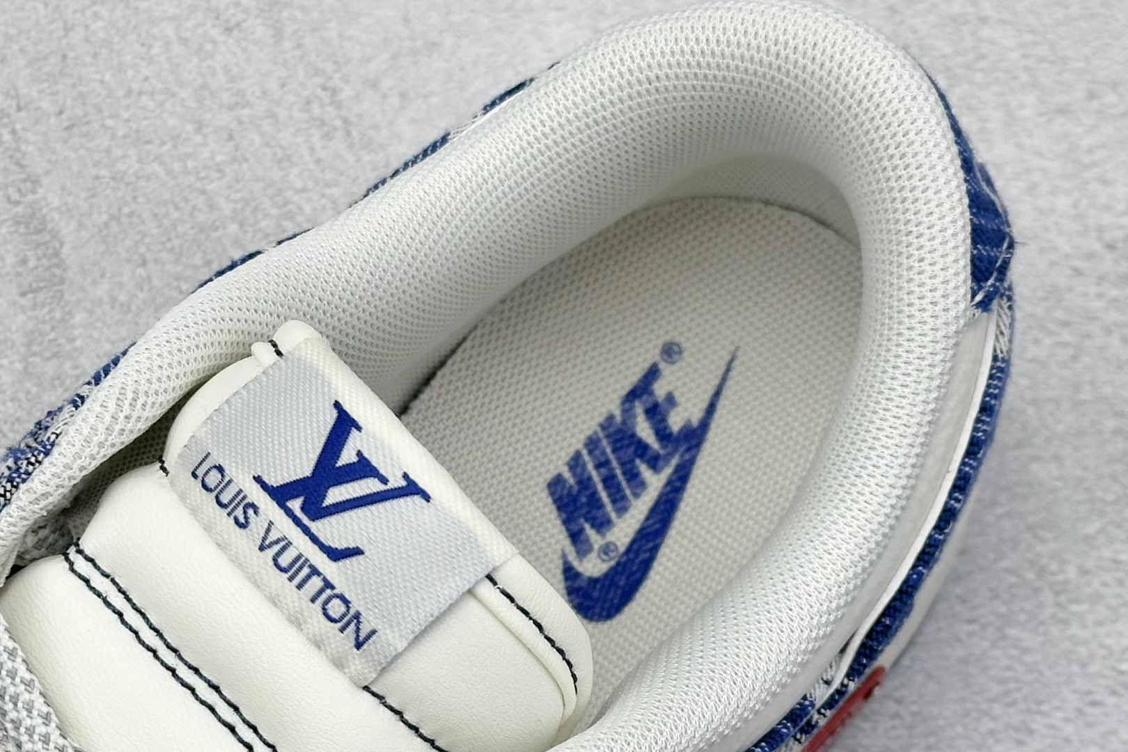 SC版 Nike SB Dunk Low LV联名 蓝牛仔 周年高端定制 低帮休闲板鞋 SC9772-808