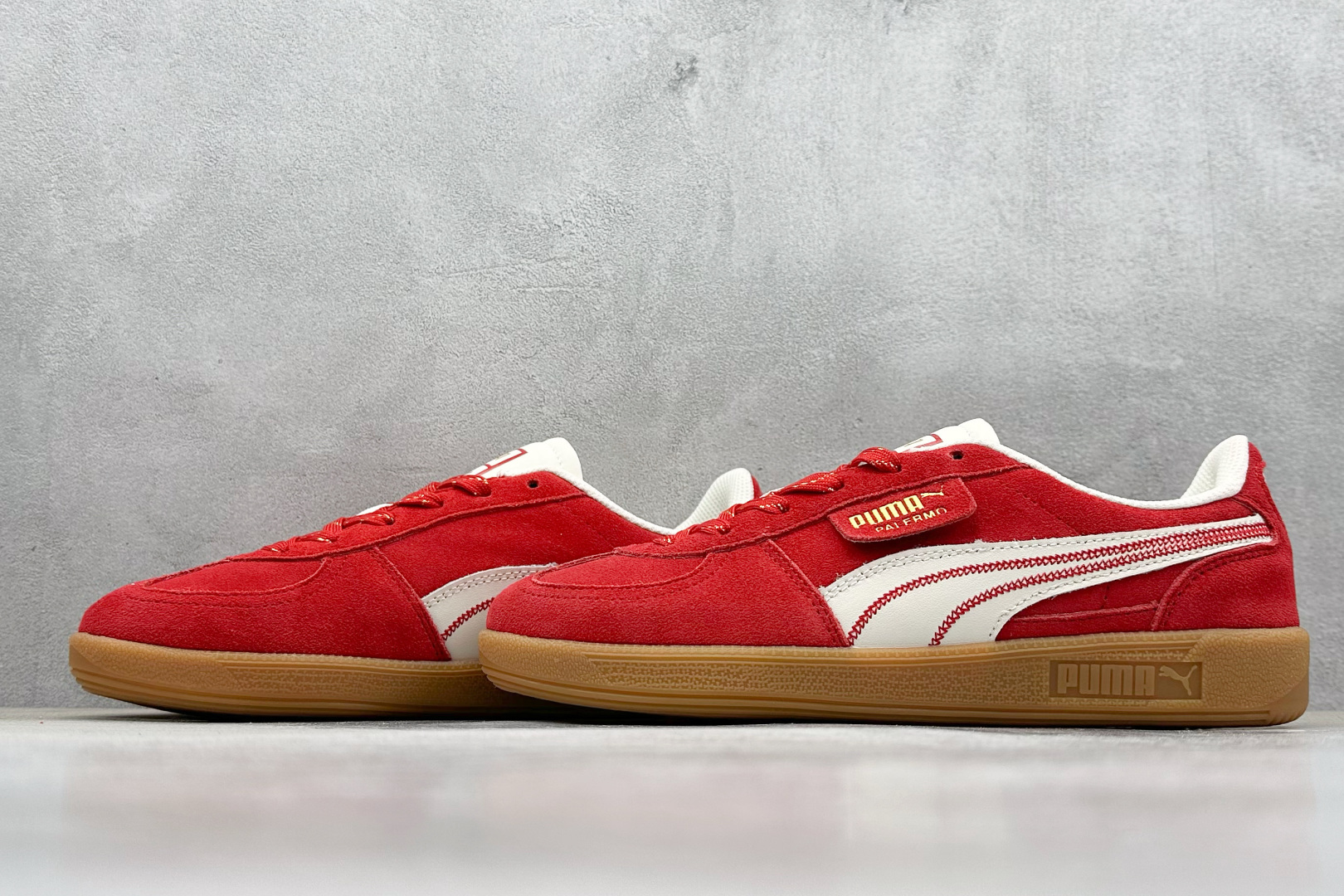 TG版 Puma Palermo OG 复古单品彪马 防滑耐磨低帮德训板鞋 401856-01