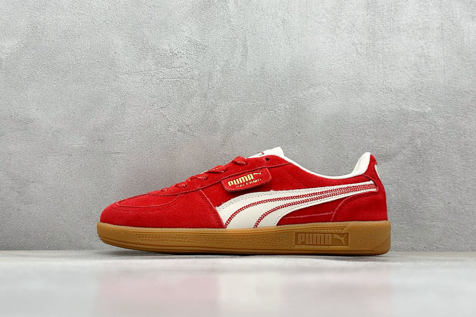 TG版 Puma Palermo OG 复古单品彪马 防滑耐磨低帮德训板鞋 401856-01