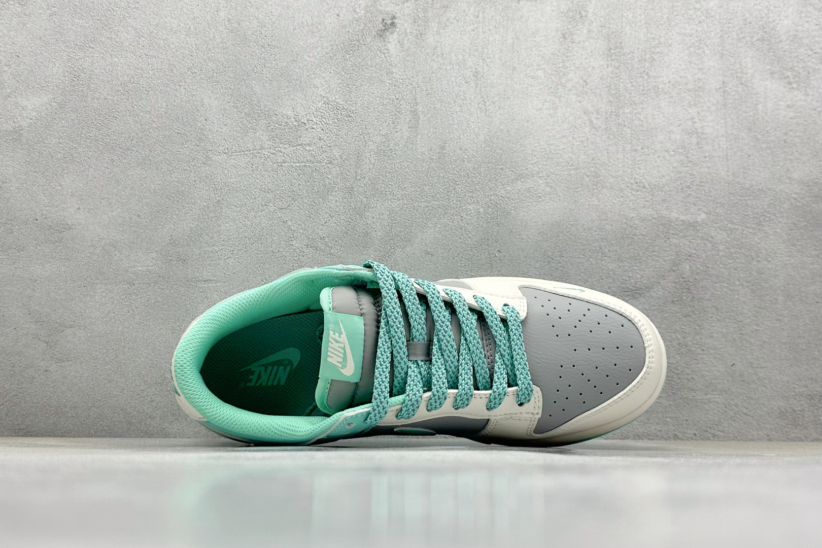 Nk SB Dunk Low BAPE联名-米灰靛青 周年高端定制 低帮休闲板鞋 BB8969-003