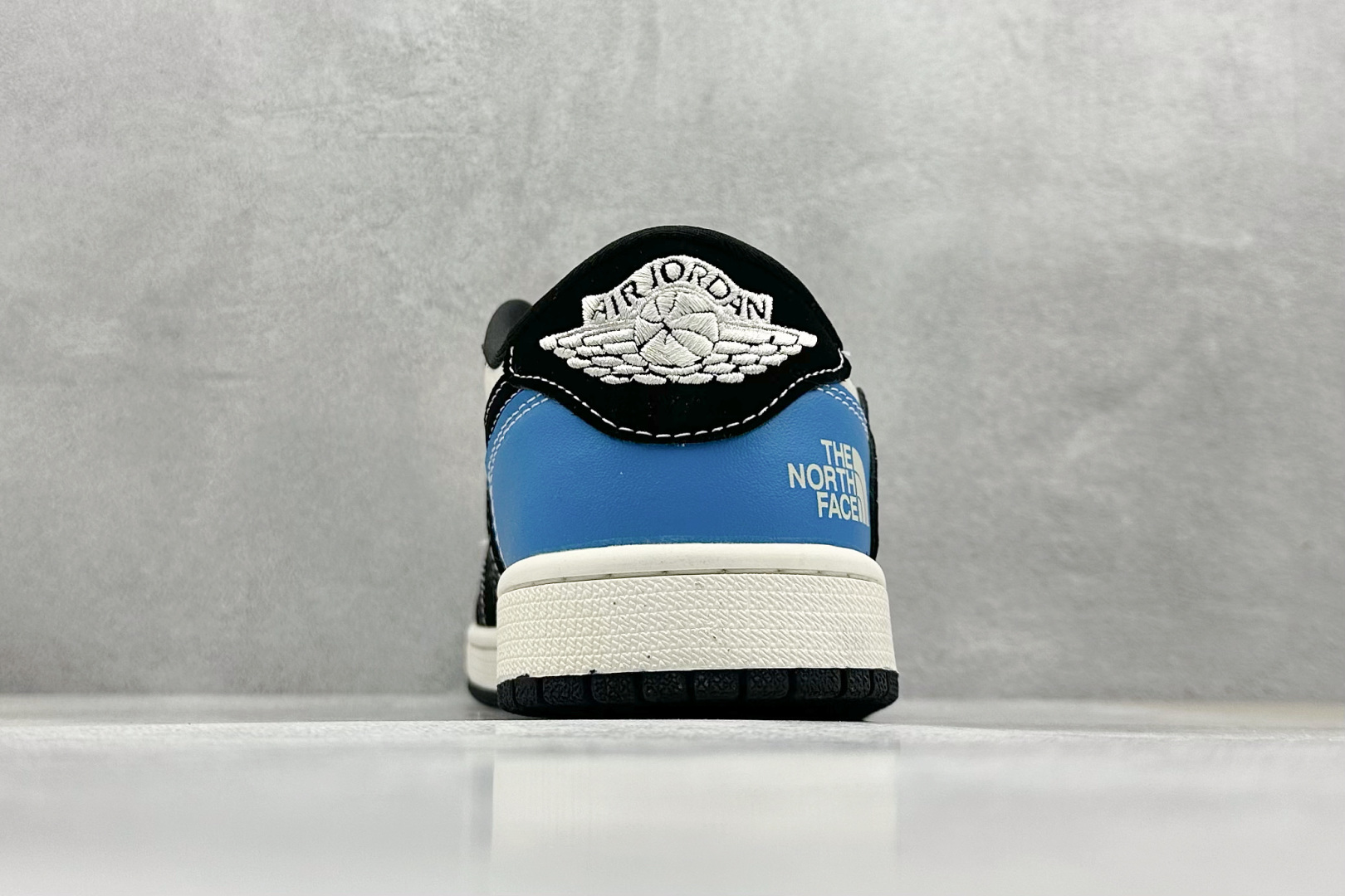 Travis Scott x Fragment Design x Air Jordan 1 Low OG SP AJ1 北面联名 祥云蓝黑 低帮文化休闲板鞋 XS2024-052