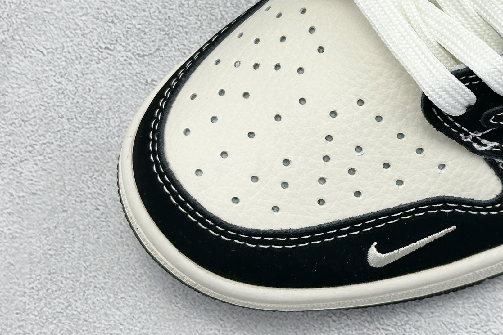 Travis Scott x Fragment Design x Air Jordan 1 Low OG SP AJ1 北面联名 祥云蓝黑 低帮文化休闲板鞋 XS2024-052