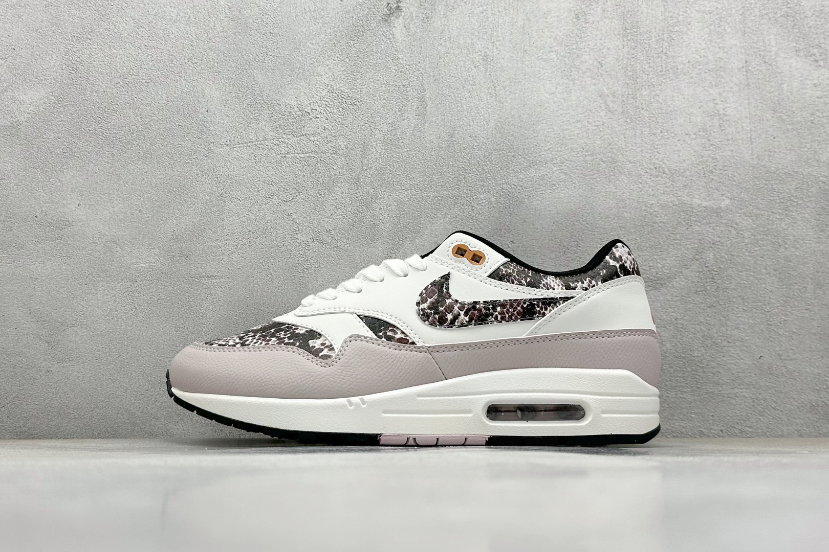 220 Nike Air Max 1 ”Snakeskin” 淡粉色 复古休闲跑步鞋 HF5338-100