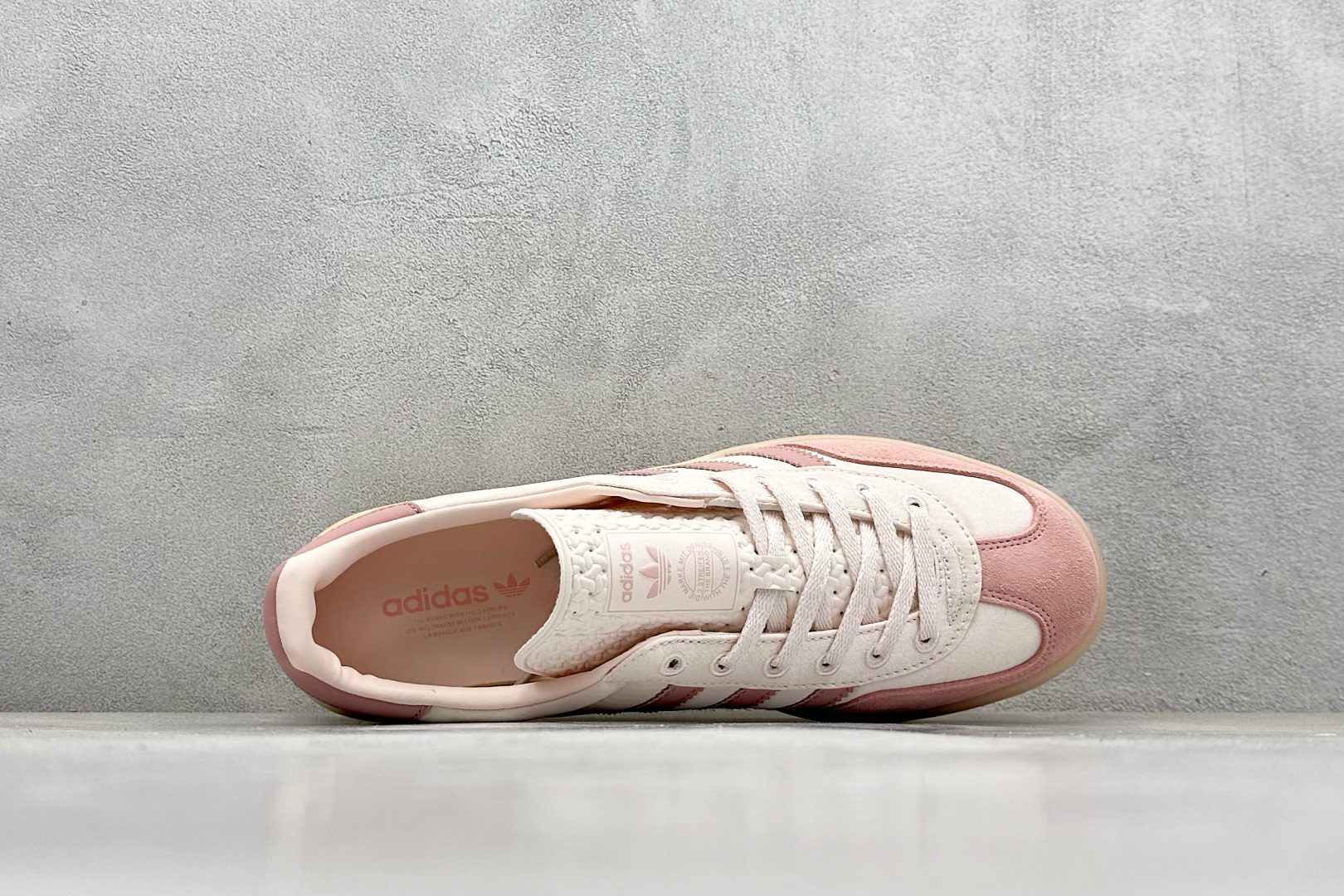 AD Originals Gazelle Indoor 粉色 三叶草复古休闲运动板鞋 JI2709
