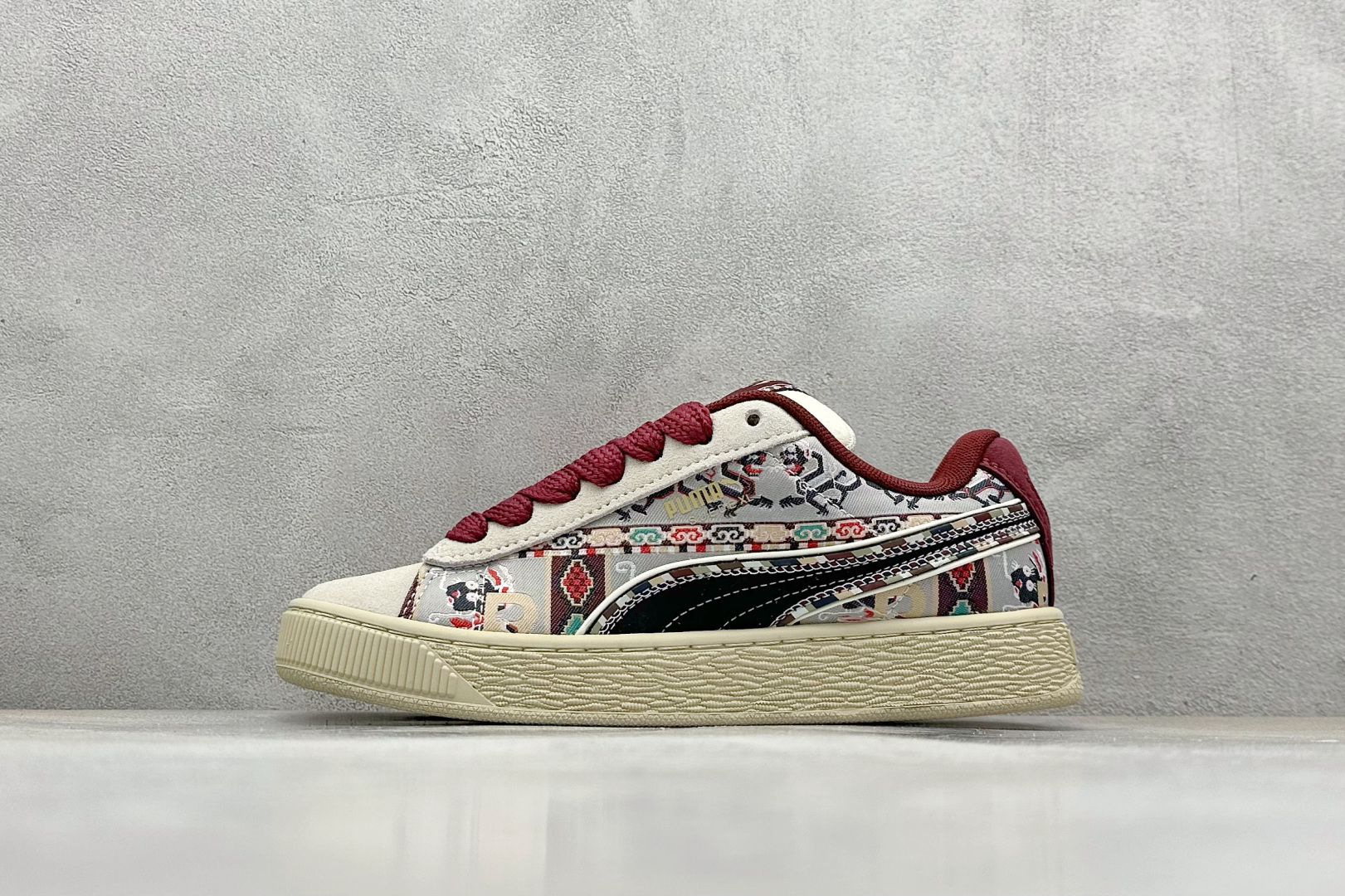 TG版 PUMA Suede XL 百搭单品 彪马 防滑耐磨低帮板鞋 397197-01