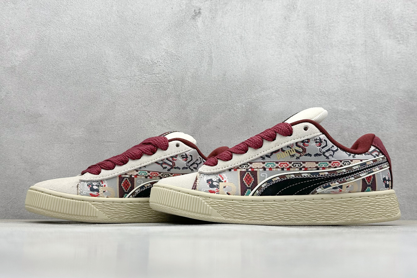 TG版 PUMA Suede XL 百搭单品 彪马 防滑耐磨低帮板鞋 397197-01