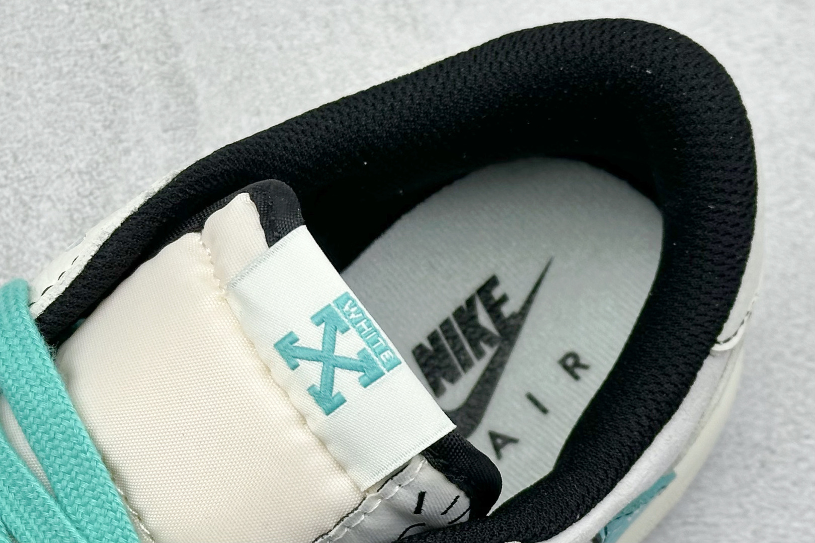 SC版 Air Jordan 1 Low AJ1 乔1 OFF联名-青灰 低帮复古文化休闲板鞋 XZ5749-005