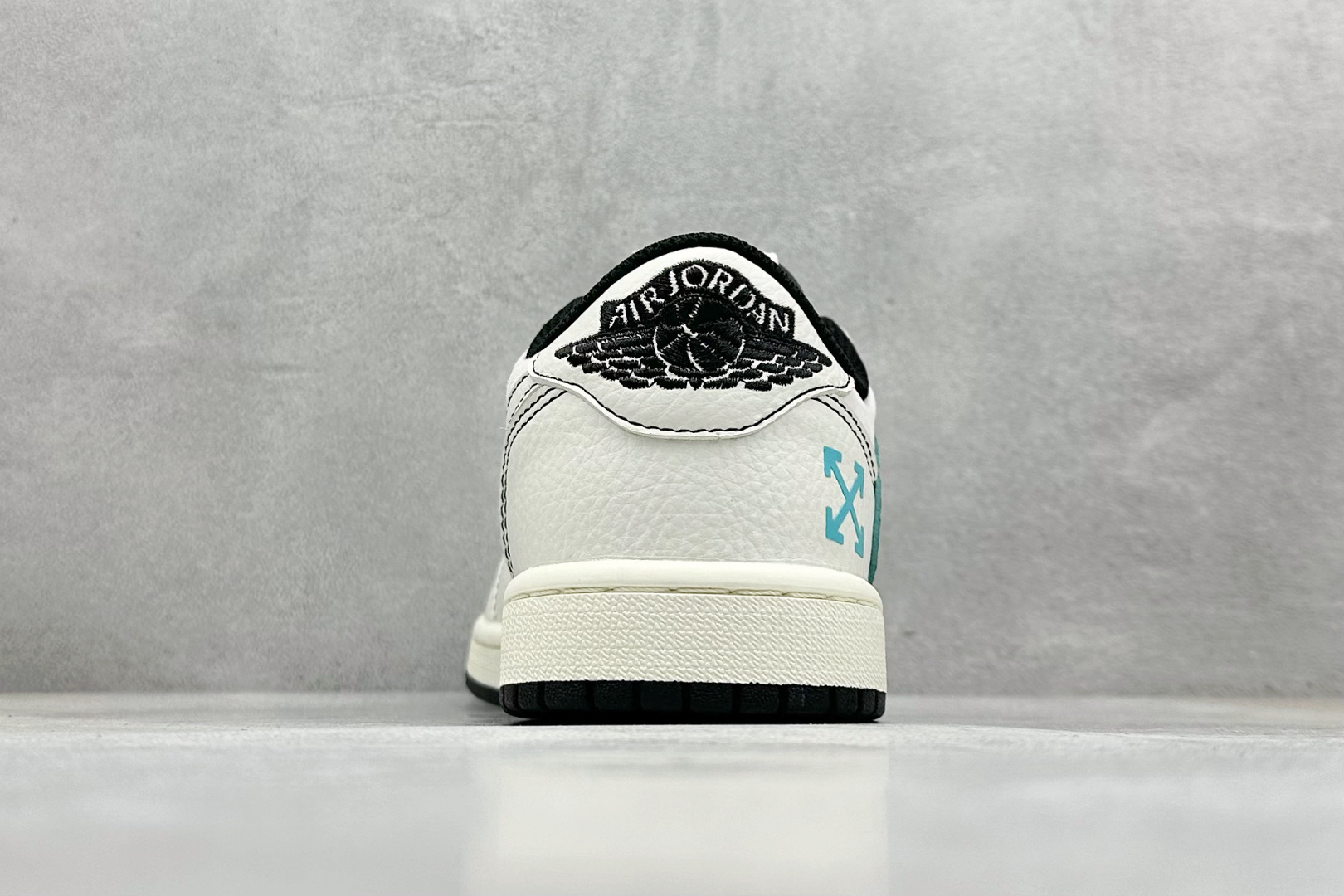 SC版 Air Jordan 1 Low AJ1 乔1 OFF联名-青灰 低帮复古文化休闲板鞋 XZ5749-005