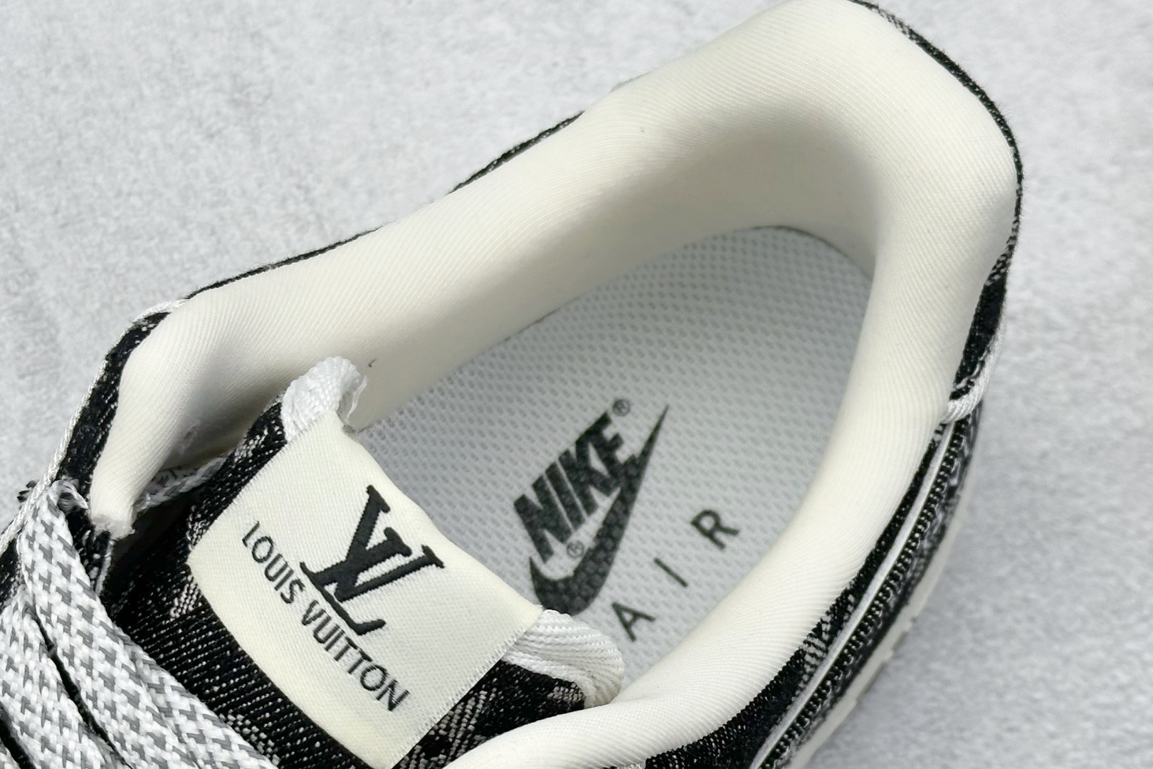 SC版 Nike Air Force 1'07 Low LV联名 深黑色牛仔 空军一号低帮休闲板鞋 SC9207-531