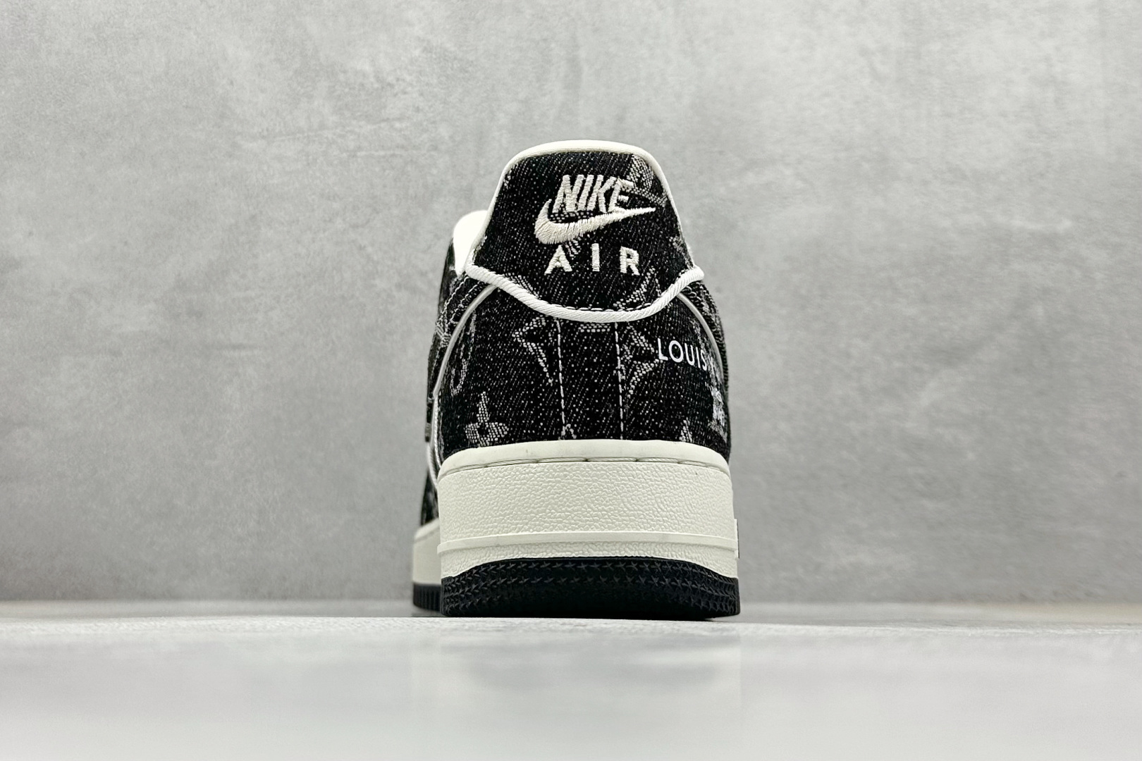 SC版 Nike Air Force 1'07 Low LV联名 深黑色牛仔 空军一号低帮休闲板鞋 SC9207-531