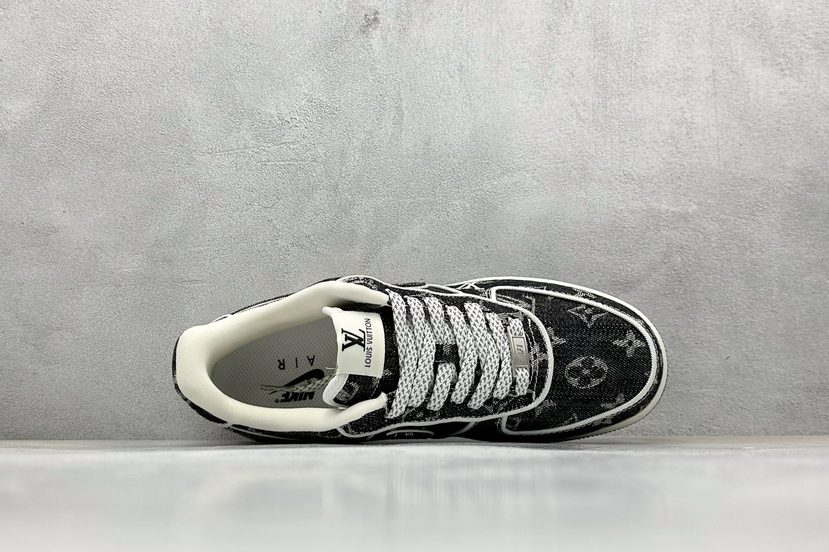 SC版 Nike Air Force 1'07 Low LV联名 深黑色牛仔 空军一号低帮休闲板鞋 SC9207-531
