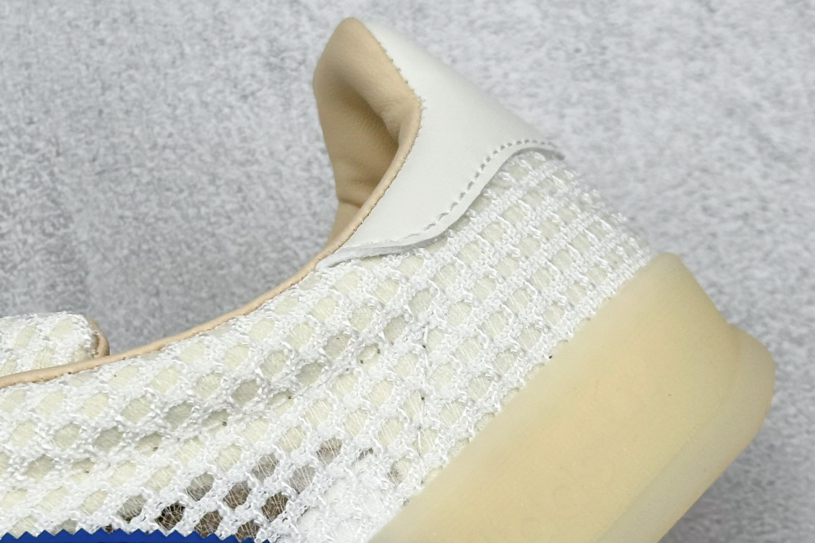 AD Originals Gazelle Indoor 米白蓝 三叶草复古休闲运动板鞋 JH5419