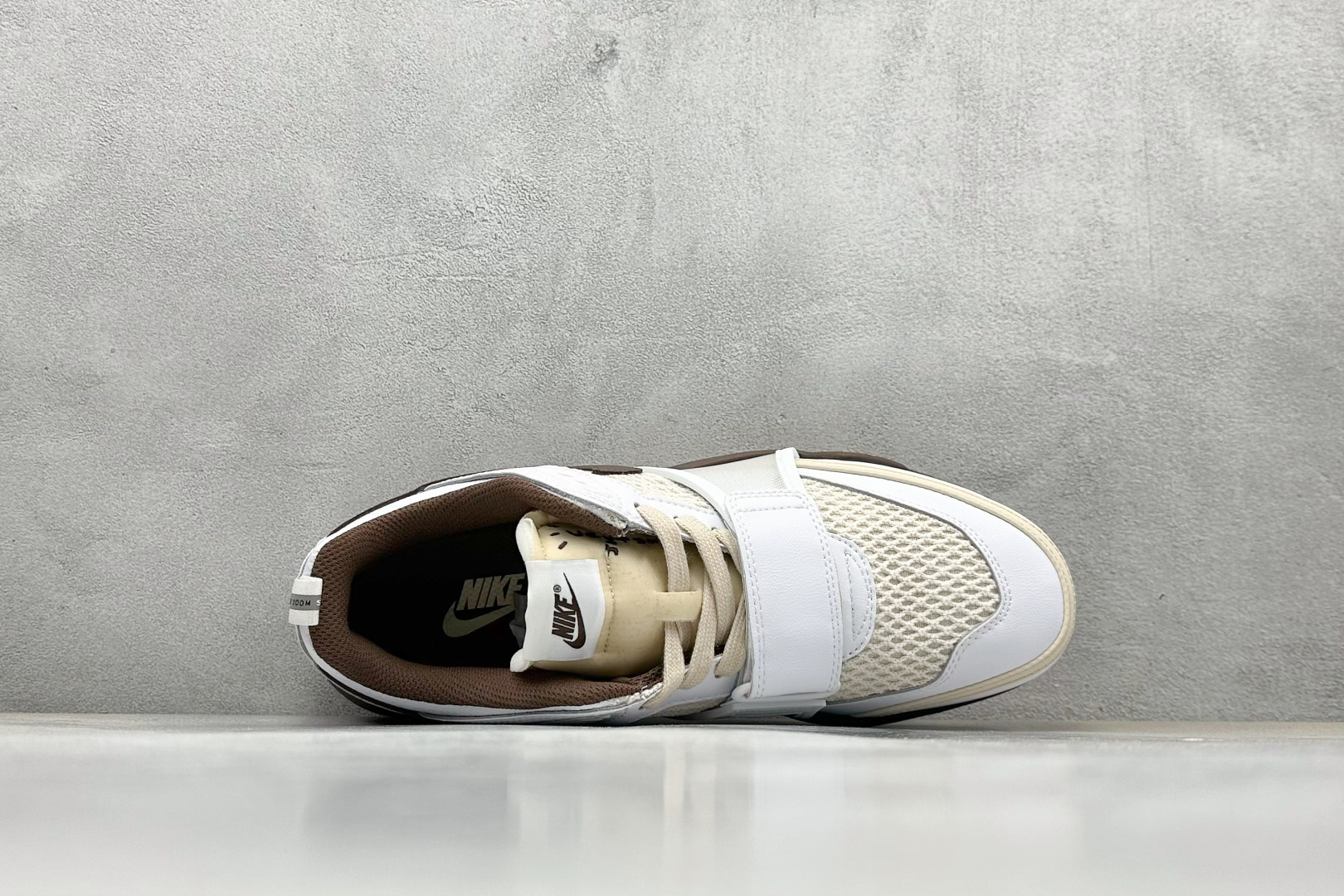 S2纯原 Travis Scott x Nike Zoom Field Jaxx ”Light Chocolate” 联名款 潮流低帮生活休闲鞋 HQ3073-100