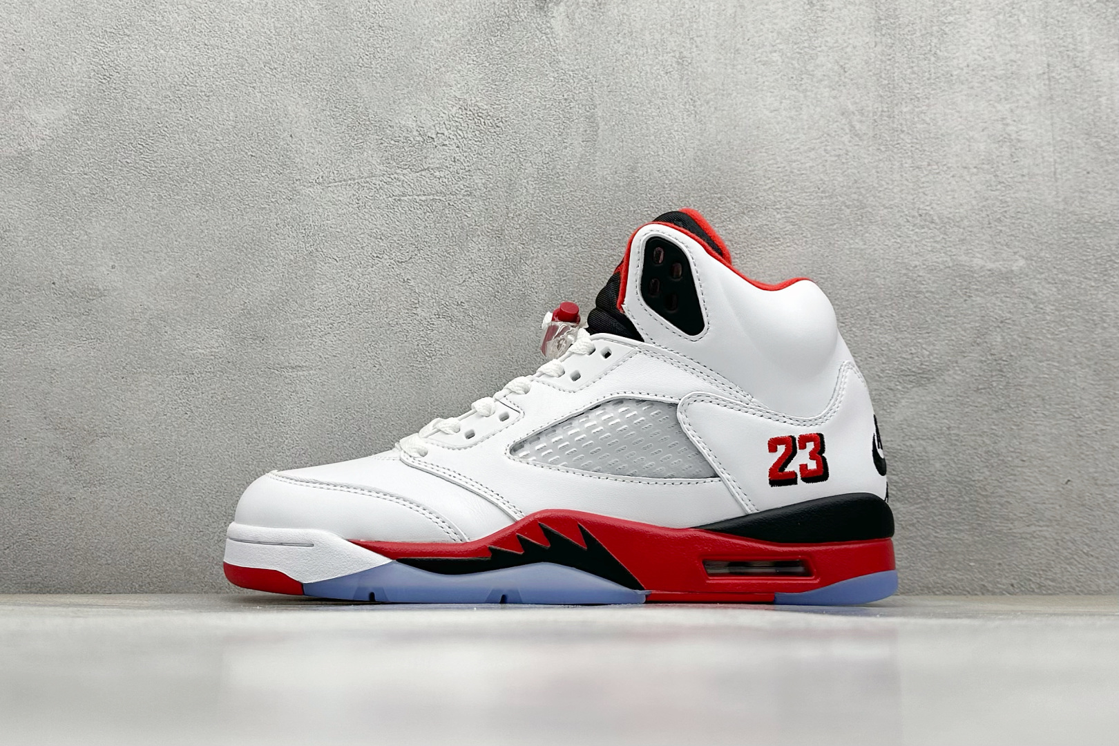 F版 Air Jordan 5 Retro ”Fire Red Black Tongue” AJ5 乔5流川枫 火焰红 篮球鞋 HQ7978-101