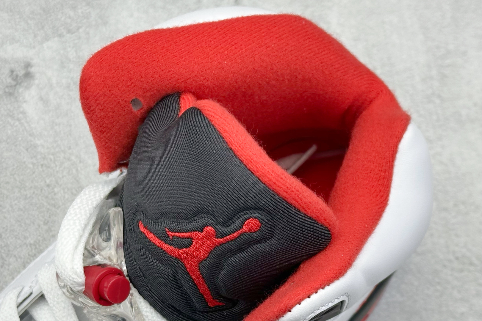 F版 Air Jordan 5 Retro ”Fire Red Black Tongue” AJ5 乔5流川枫 火焰红 篮球鞋 HQ7978-101