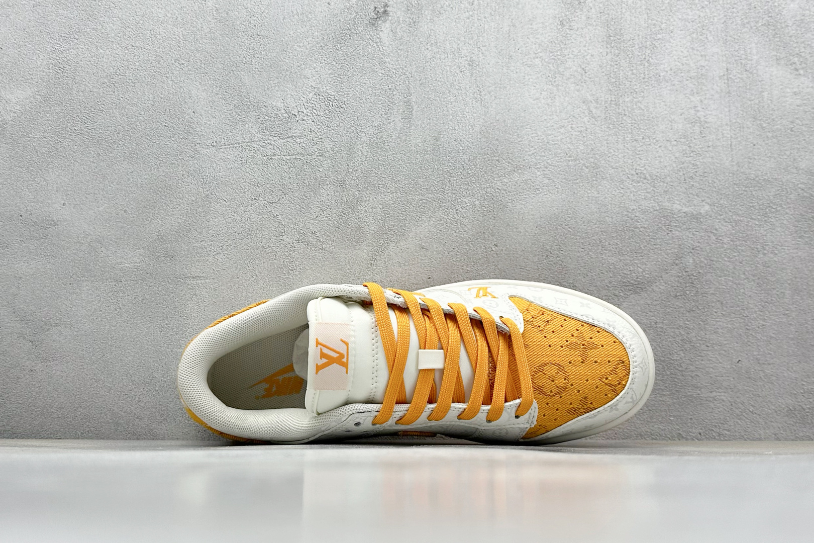 SC版 Nike SB Dunk Low LV联名 米黄牛仔 周年高端定制 低帮休闲板鞋 SC9772-803