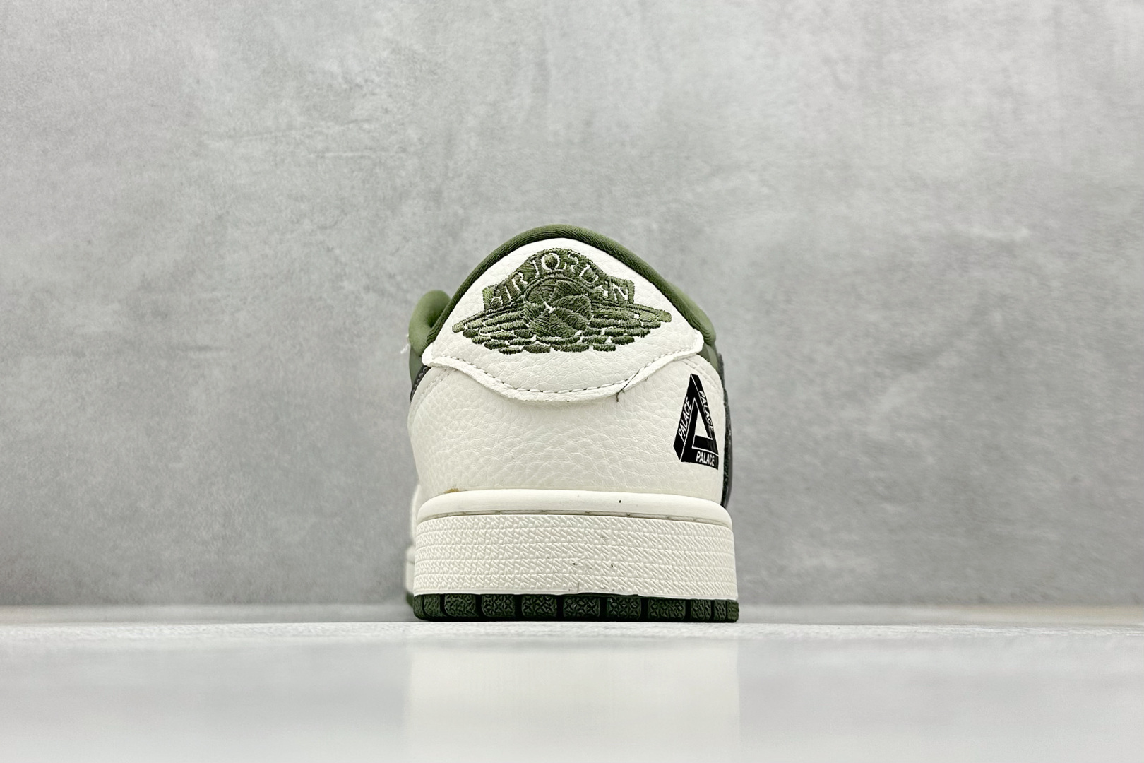 Travis Scott x Fragment Design x Air Jordan 1 Low OG SP AJ1 PALACE联名 米绿黑勾 低帮文化休闲板鞋 XS2024-030