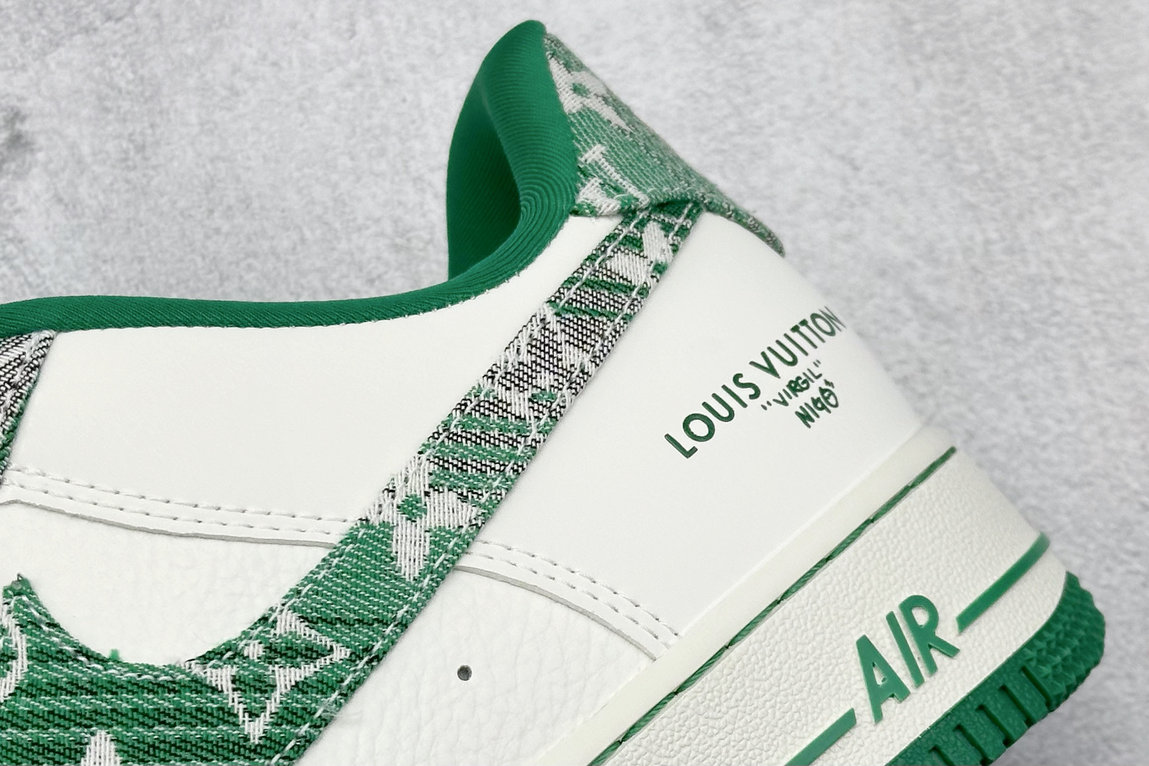 SC版 Nike Air Air Force 1'07 Low LV联名 绿牛仔 空军一号低帮休闲板鞋 SC9207-538