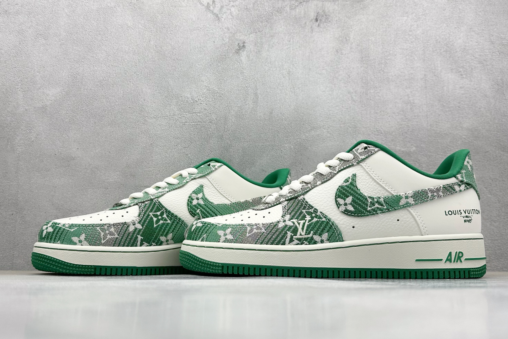 SC版 Nike Air Air Force 1'07 Low LV联名 绿牛仔 空军一号低帮休闲板鞋 SC9207-538