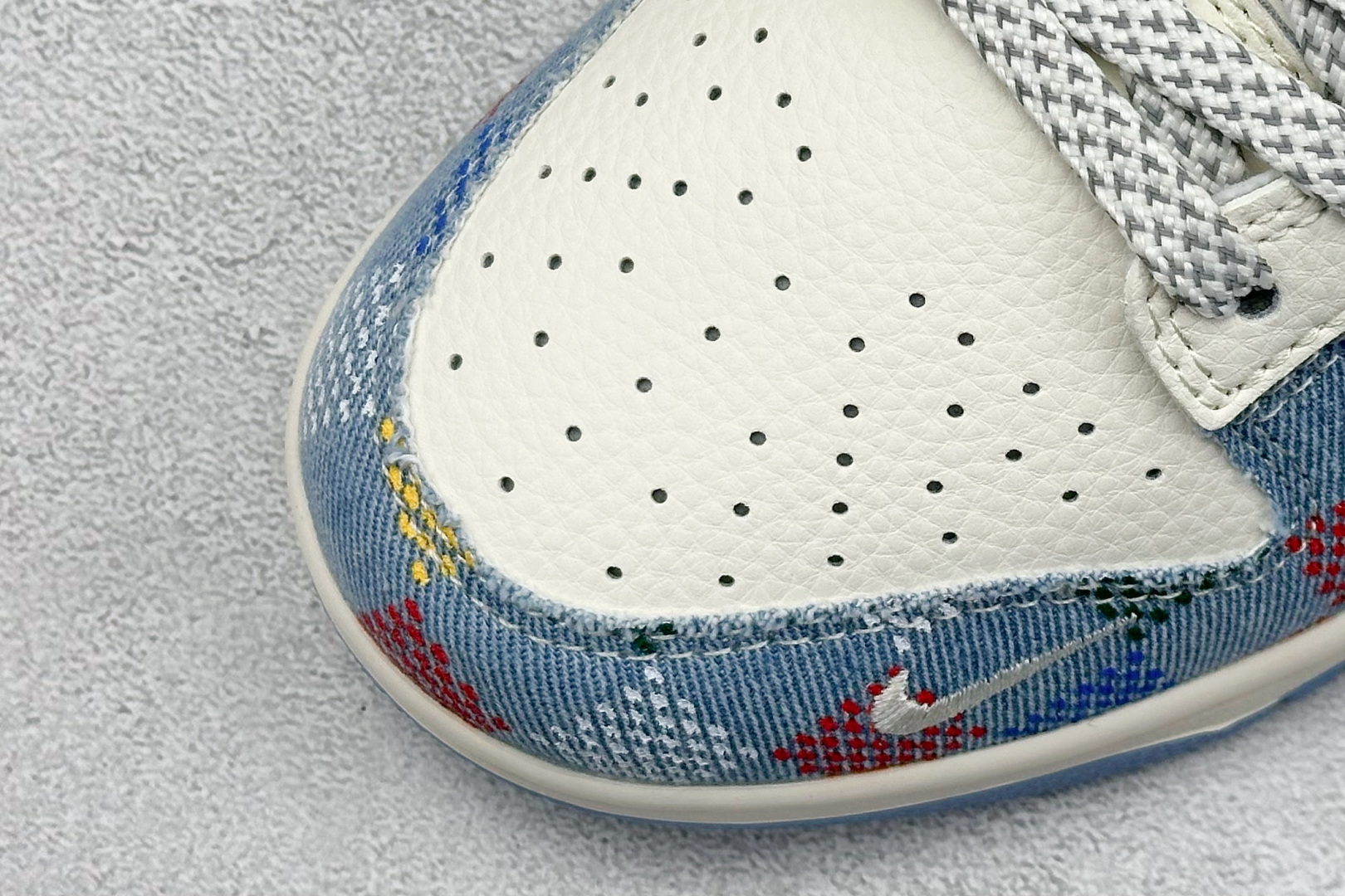 Nike SB Dunk Low LV联名 彩色白勾 周年高端定制 低帮休闲板鞋 FC1688-231