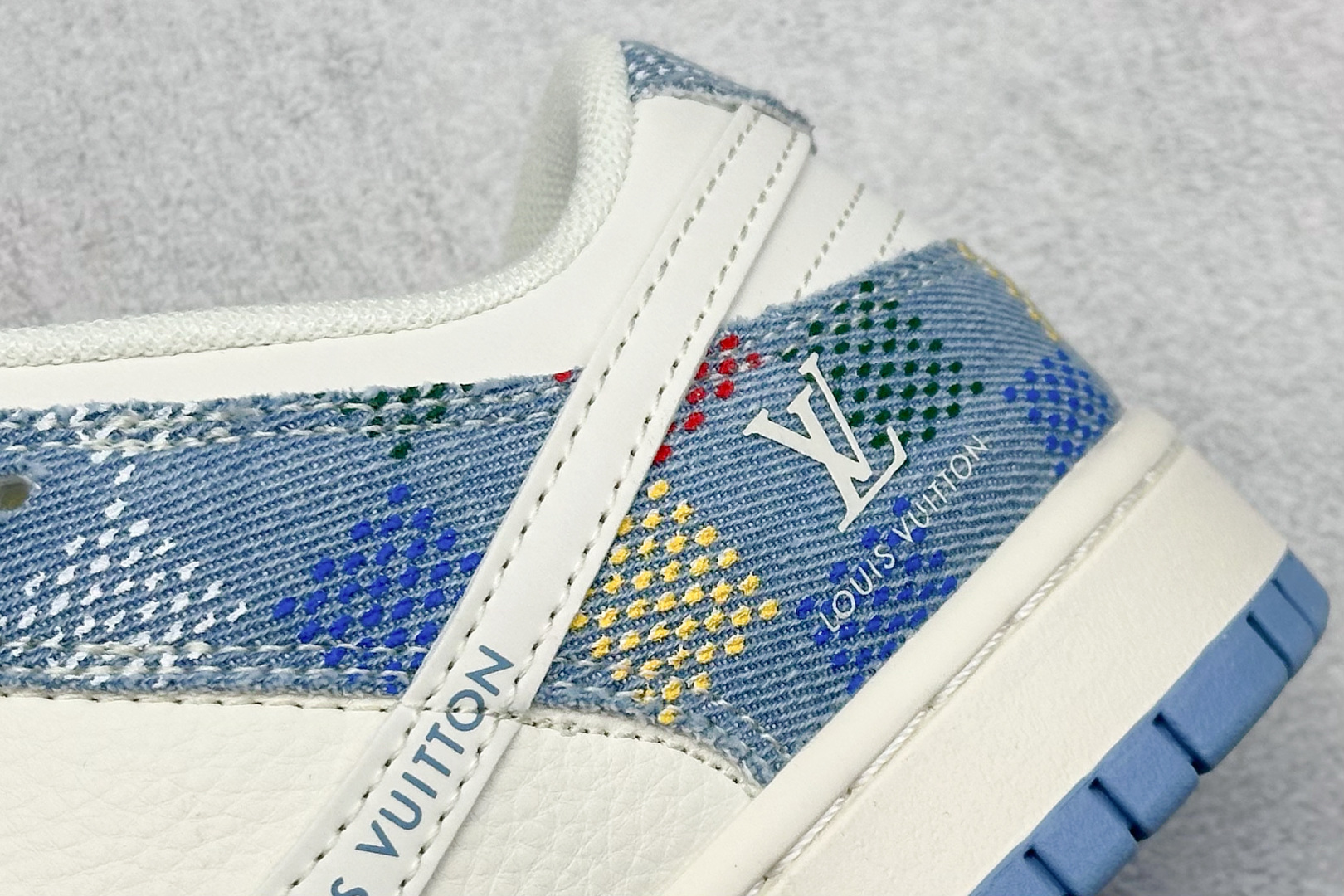 Nike SB Dunk Low LV联名 彩色白勾 周年高端定制 低帮休闲板鞋 FC1688-231