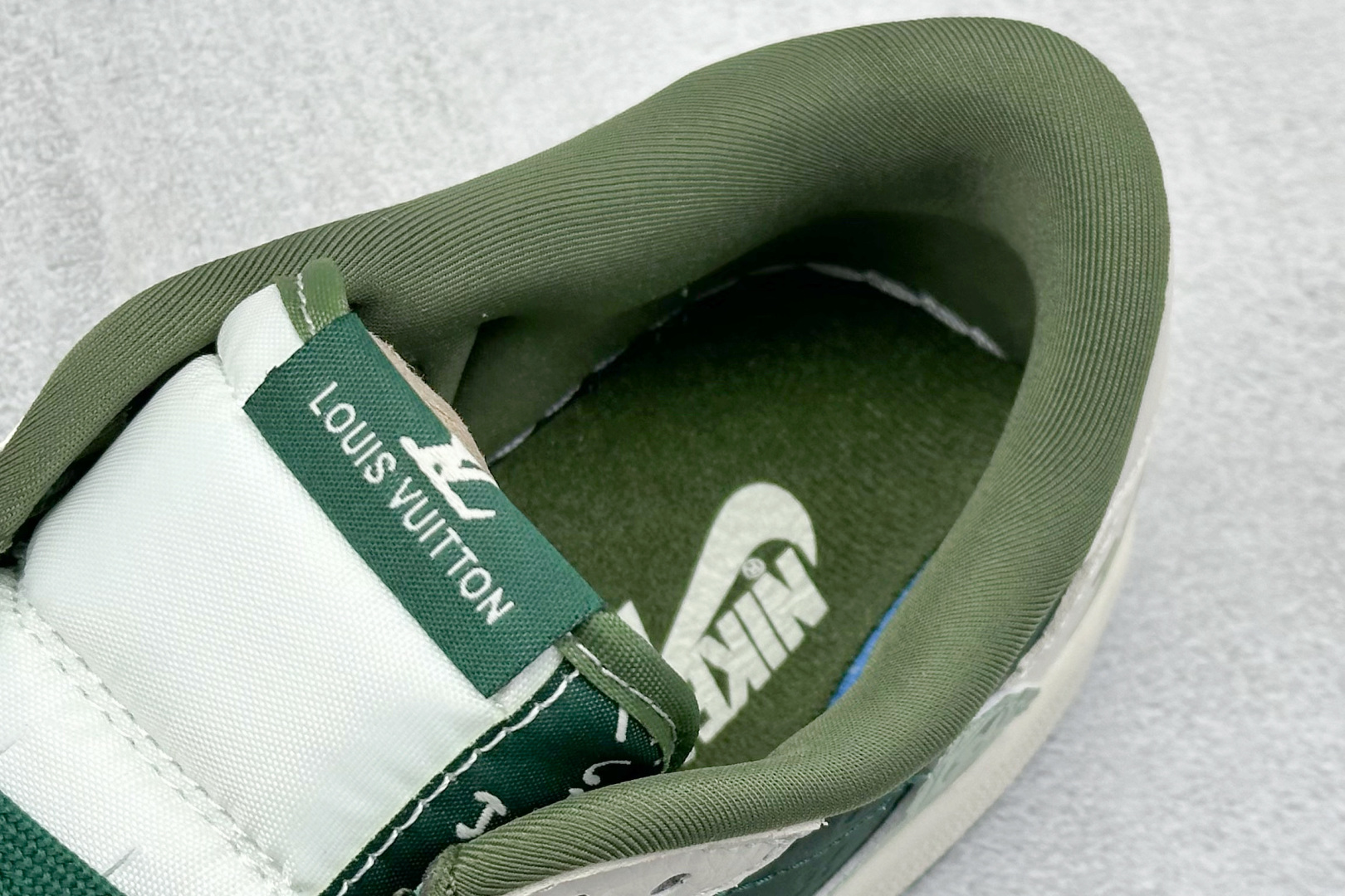 Travis Scott x Fragment Design x Air Jordan 1 Low OG SP AJ1 LV联名 绿花勾 低帮文化休闲板鞋 XS2024-061
