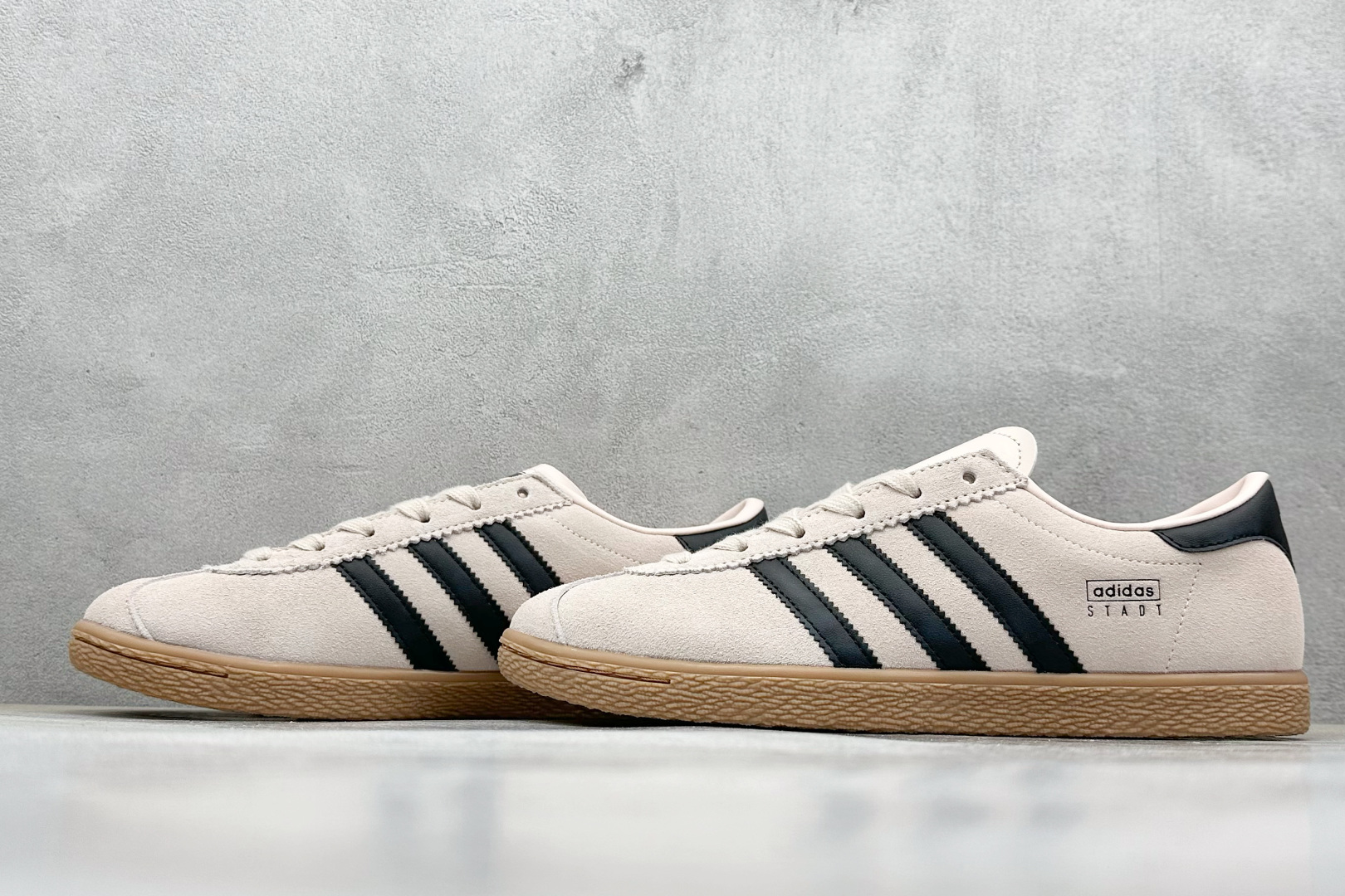 GX版 adidas originals Stadt 阿迪复古德训板鞋潮流 防滑耐磨 低帮 板鞋 JR6347