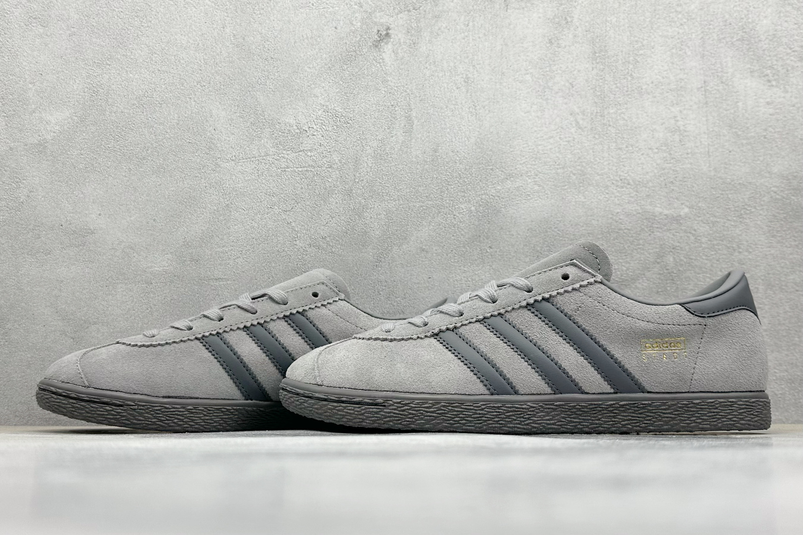 GX版 adidas originals Stadt 阿迪复古德训板鞋潮流 防滑耐磨 低帮 板鞋 JI1880