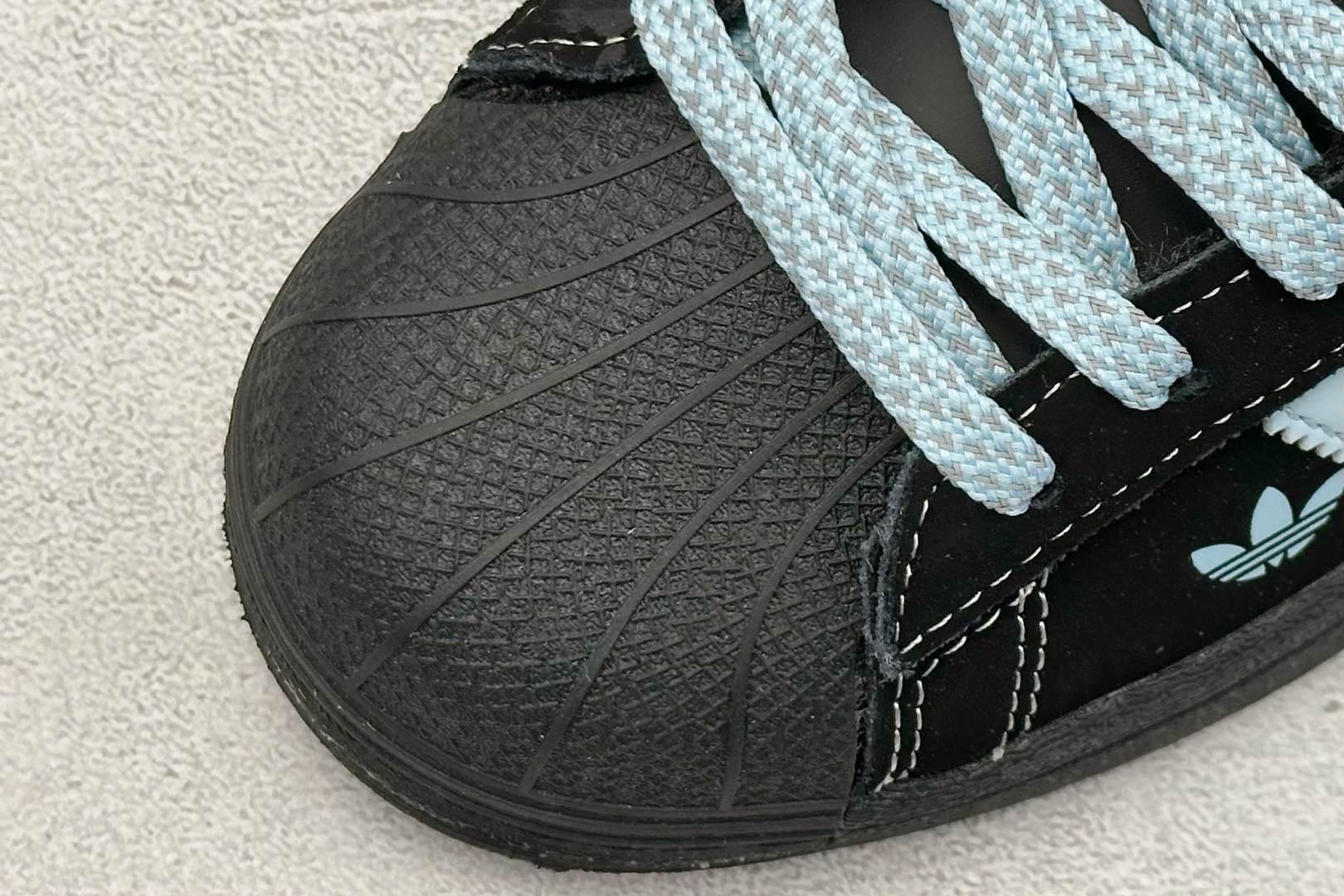 AD Originals Superstar x Stussy 黑蓝 XS0014