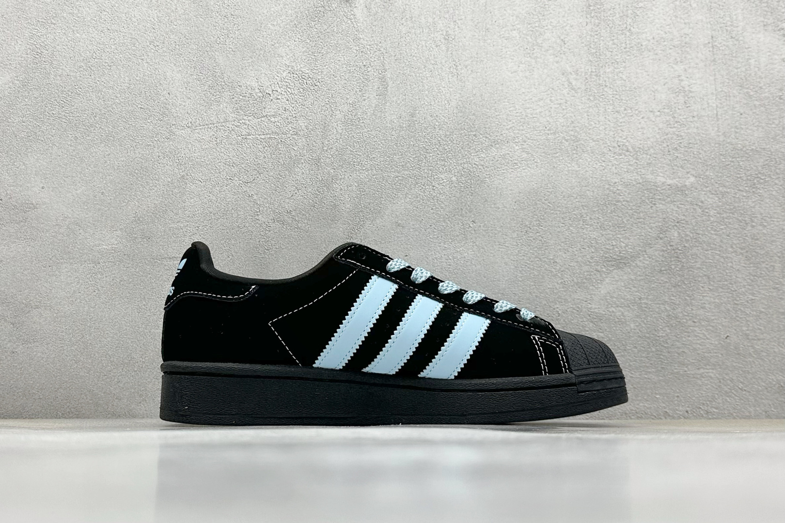 AD Originals Superstar x Stussy 黑蓝 XS0014