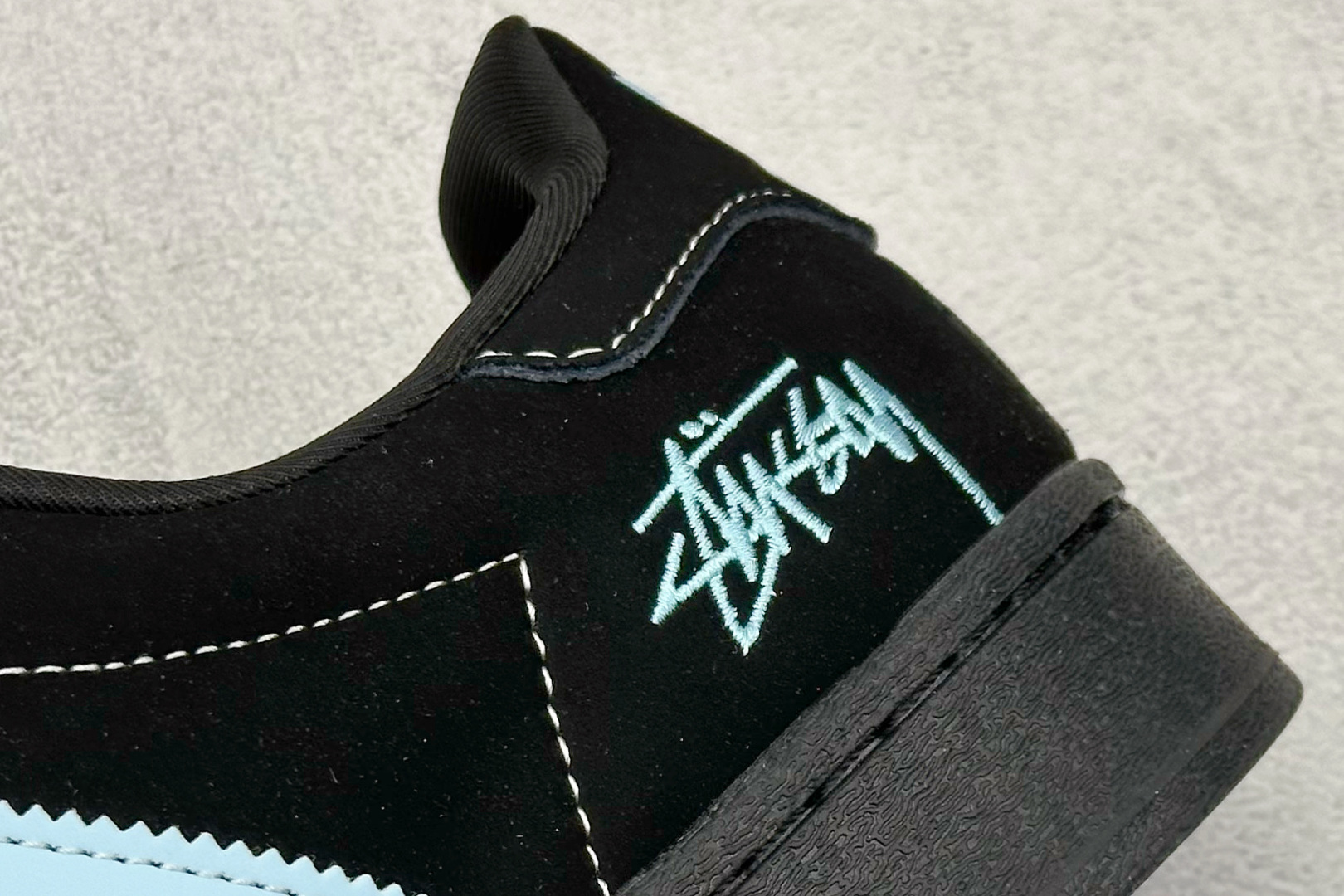 AD Originals Superstar x Stussy 黑蓝 XS0014