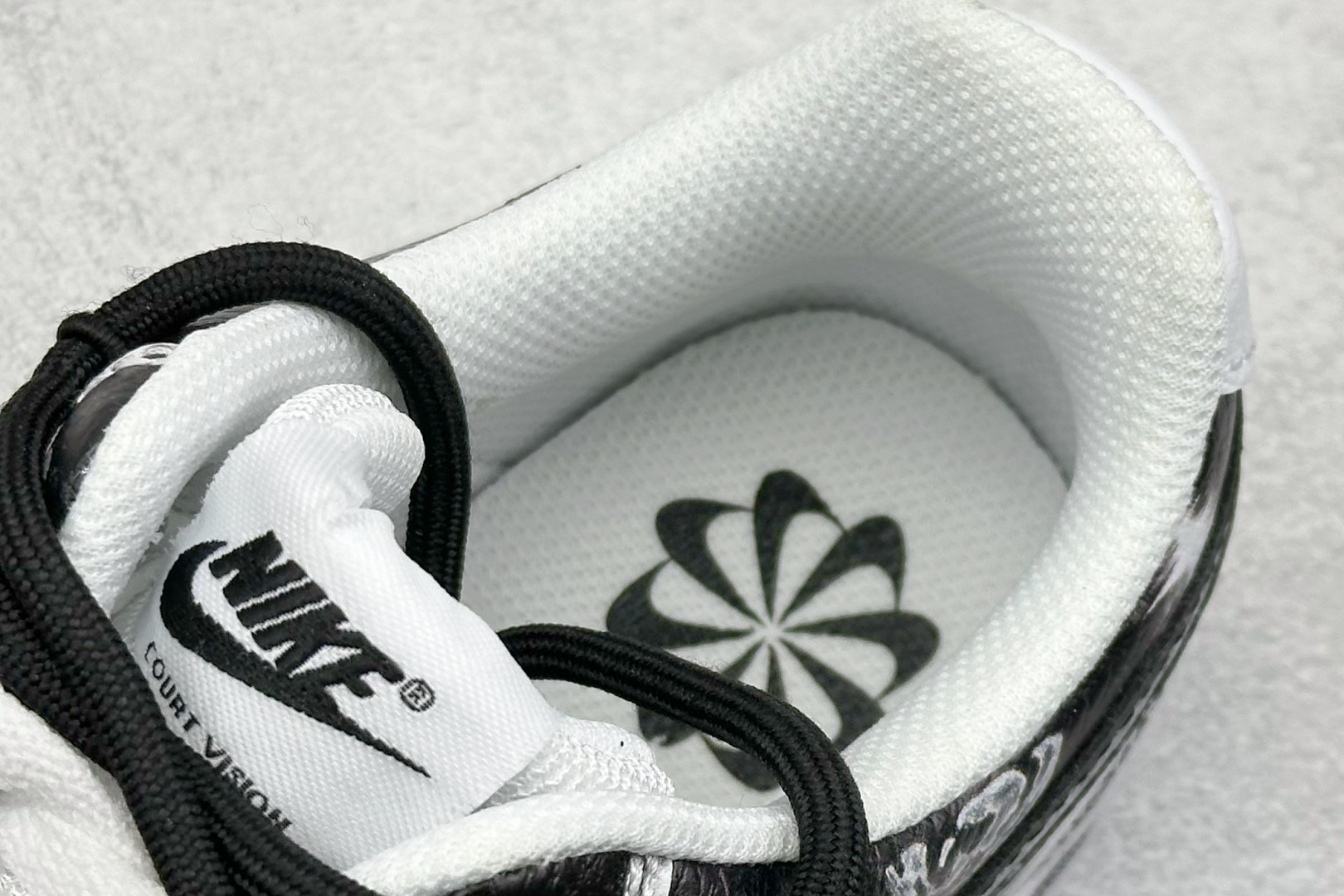 BK版 Nike Court Vision 街头涂鸦 绑带 DH2987-101