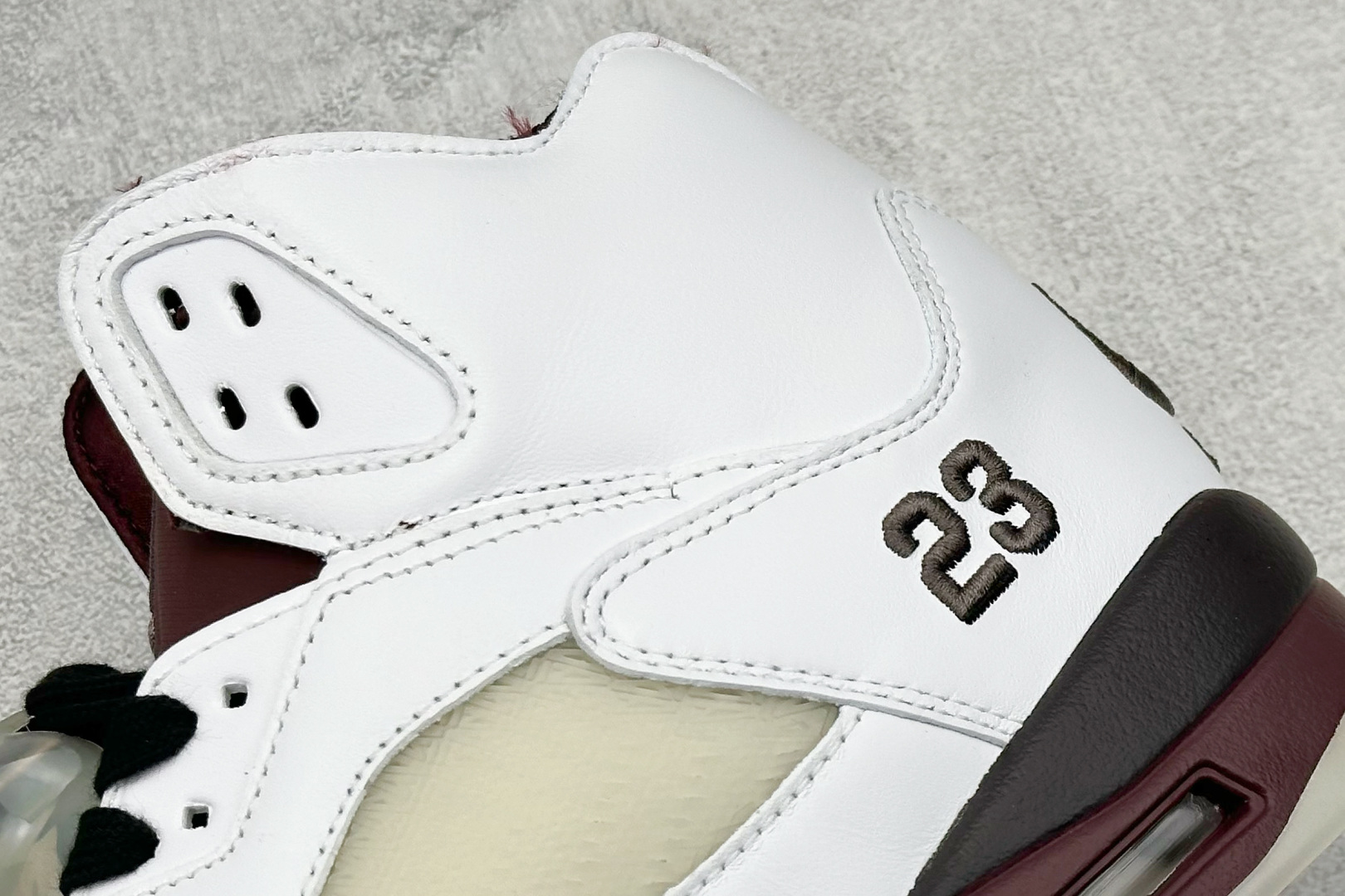 F版 Nike Air Jordan 5 OG ”Grape” 白酒红 IB1528-100