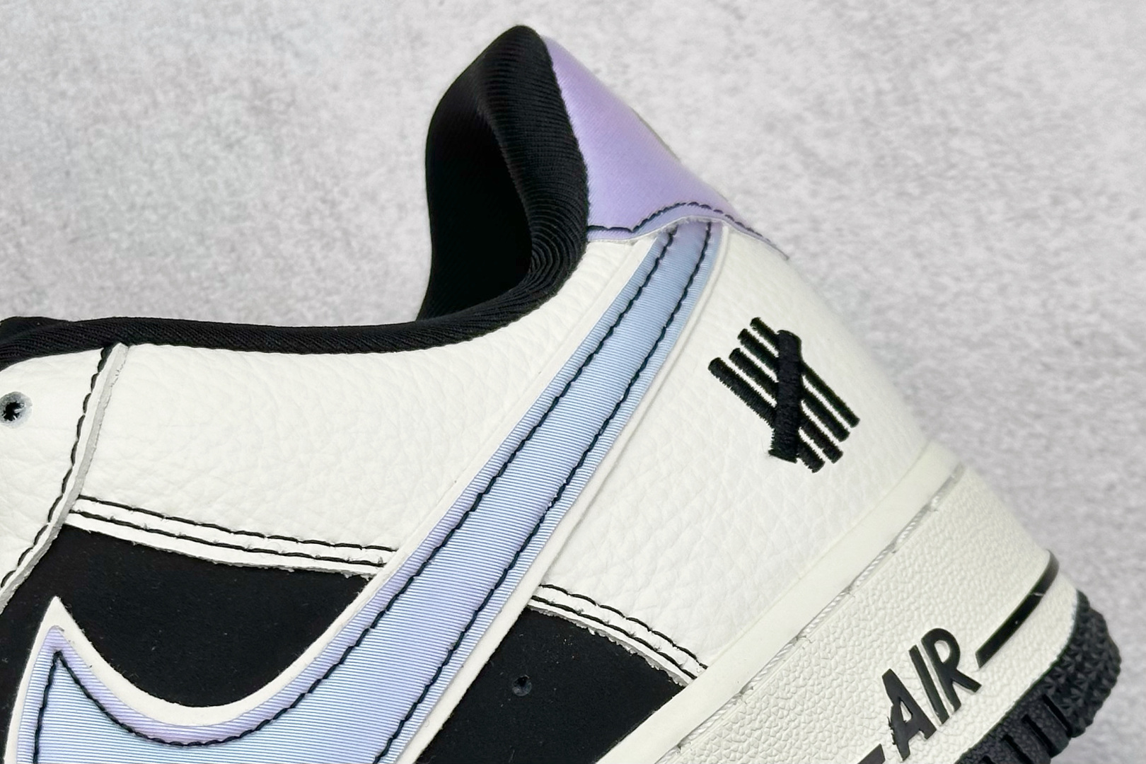 SC版 Nike Air Force 1'07 Low UN联名 黑白紫 空军一号低帮休闲板鞋 SC9207-528