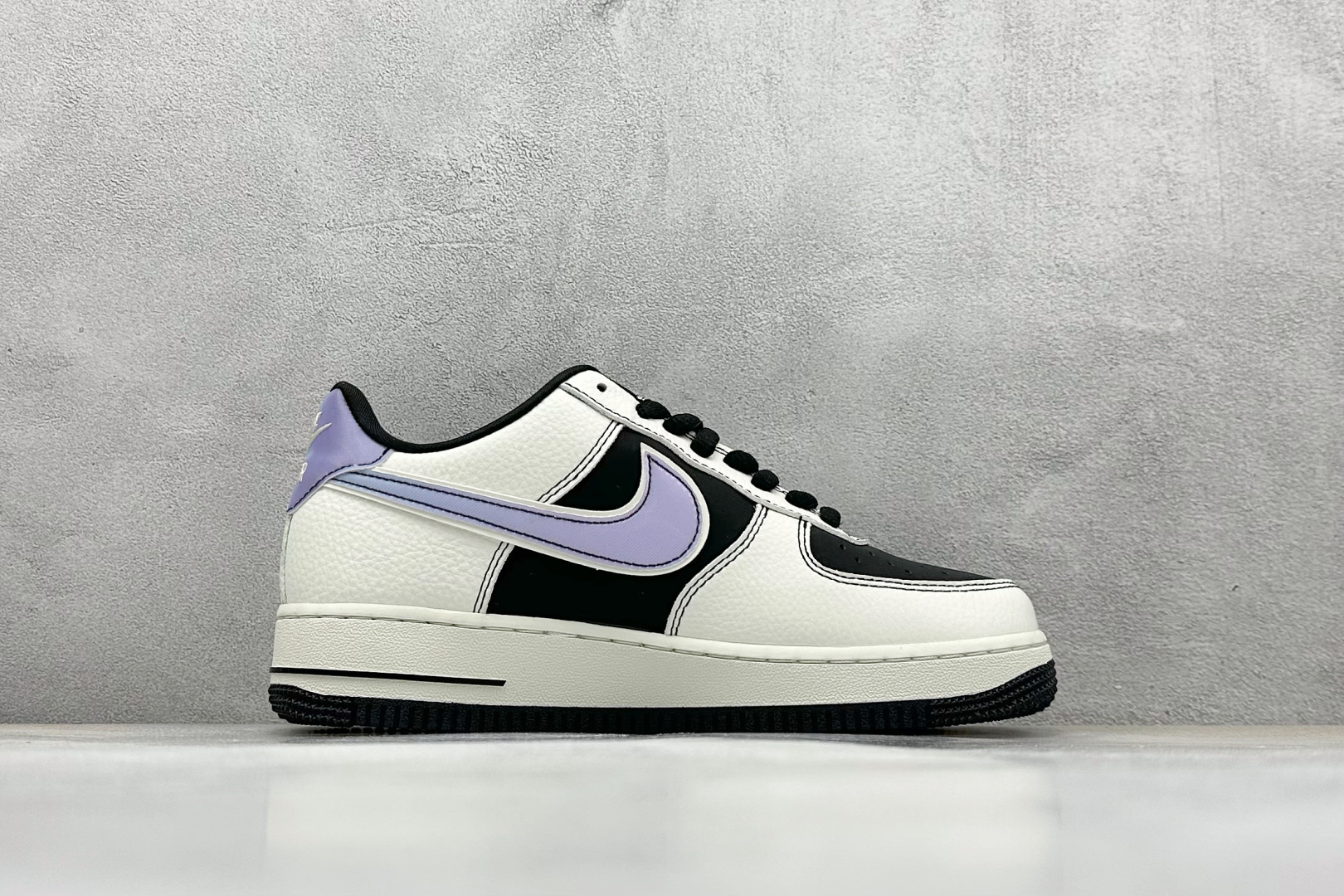 SC版 Nike Air Force 1'07 Low UN联名 黑白紫 空军一号低帮休闲板鞋 SC9207-528