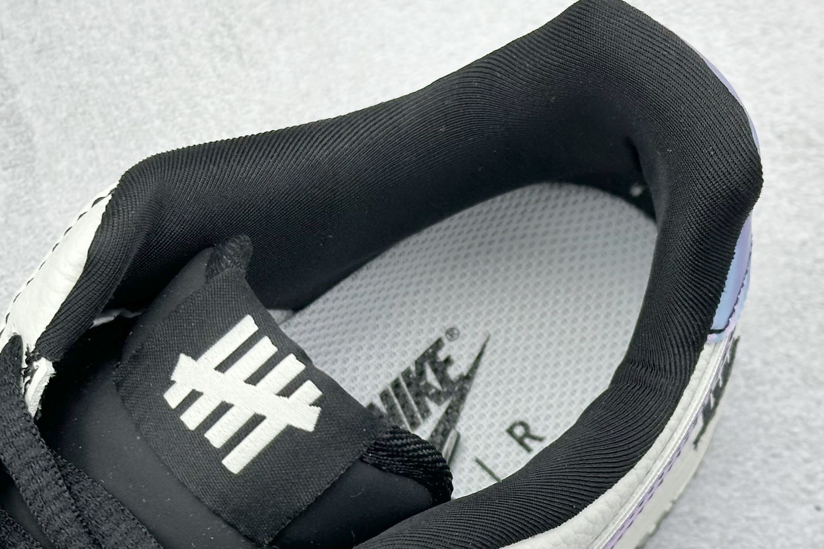 SC版 Nike Air Force 1'07 Low UN联名 黑白紫 空军一号低帮休闲板鞋 SC9207-528