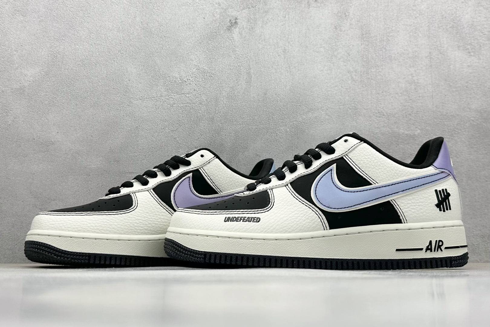 SC版 Nike Air Force 1'07 Low UN联名 黑白紫 空军一号低帮休闲板鞋 SC9207-528