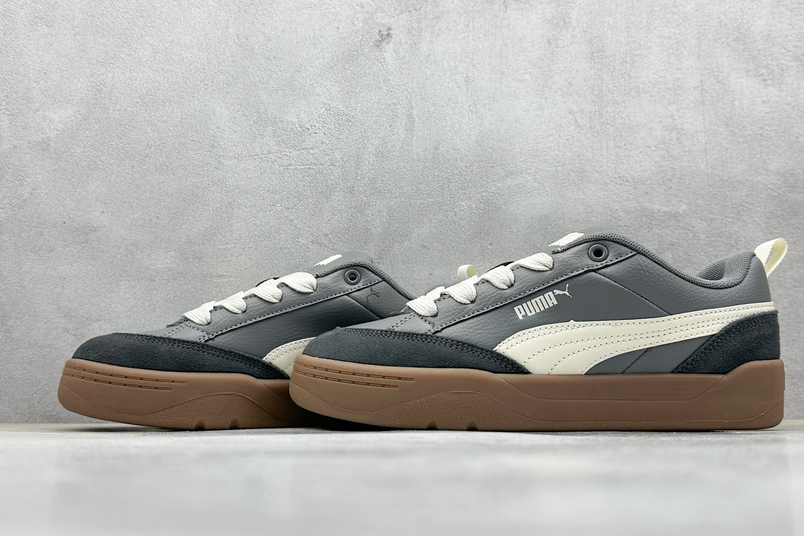 TG版 Puma Park Lifestyle 彪马防滑耐磨低帮德训板鞋 397262-04