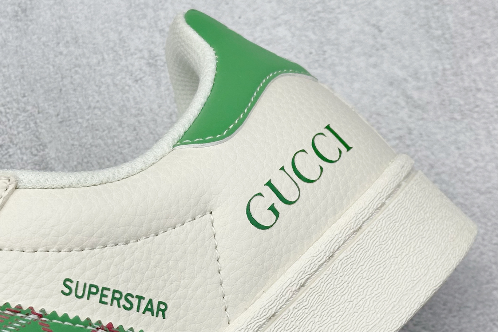 AD Originals Superstar x GUCCI 白绿 XG0003