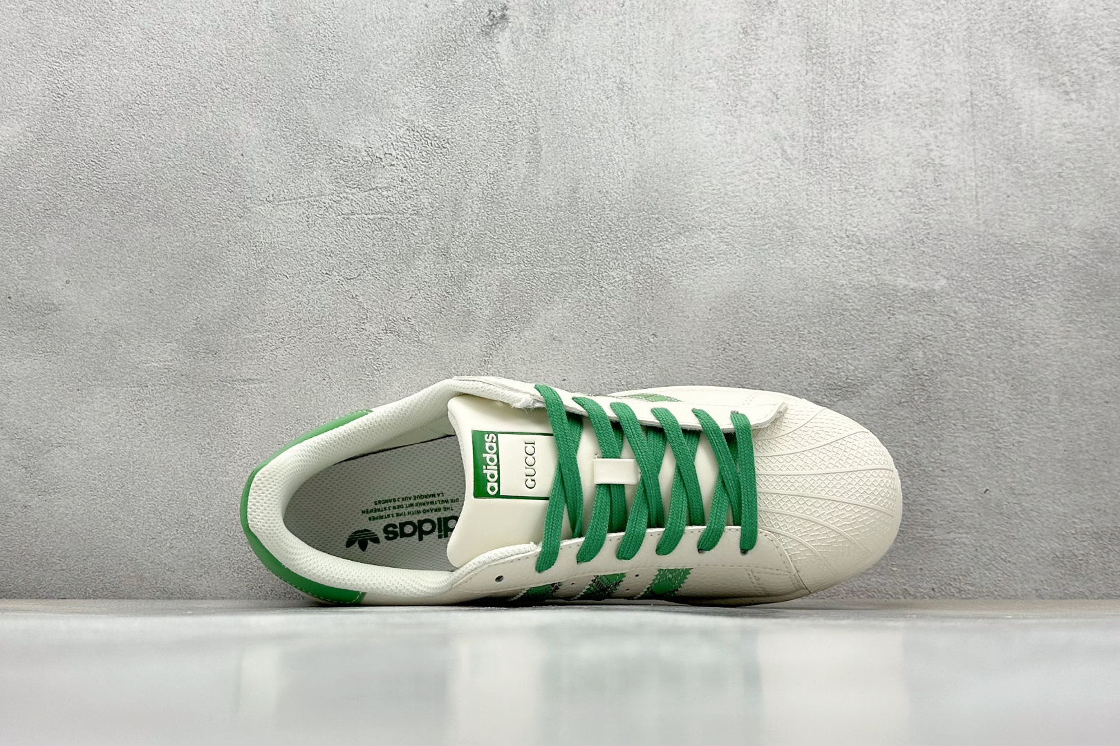 AD Originals Superstar x GUCCI 白绿 XG0003