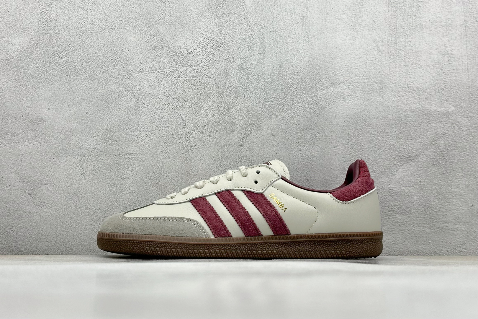 200 RS头层 adidas originals Samba OG 褐色 ID1482