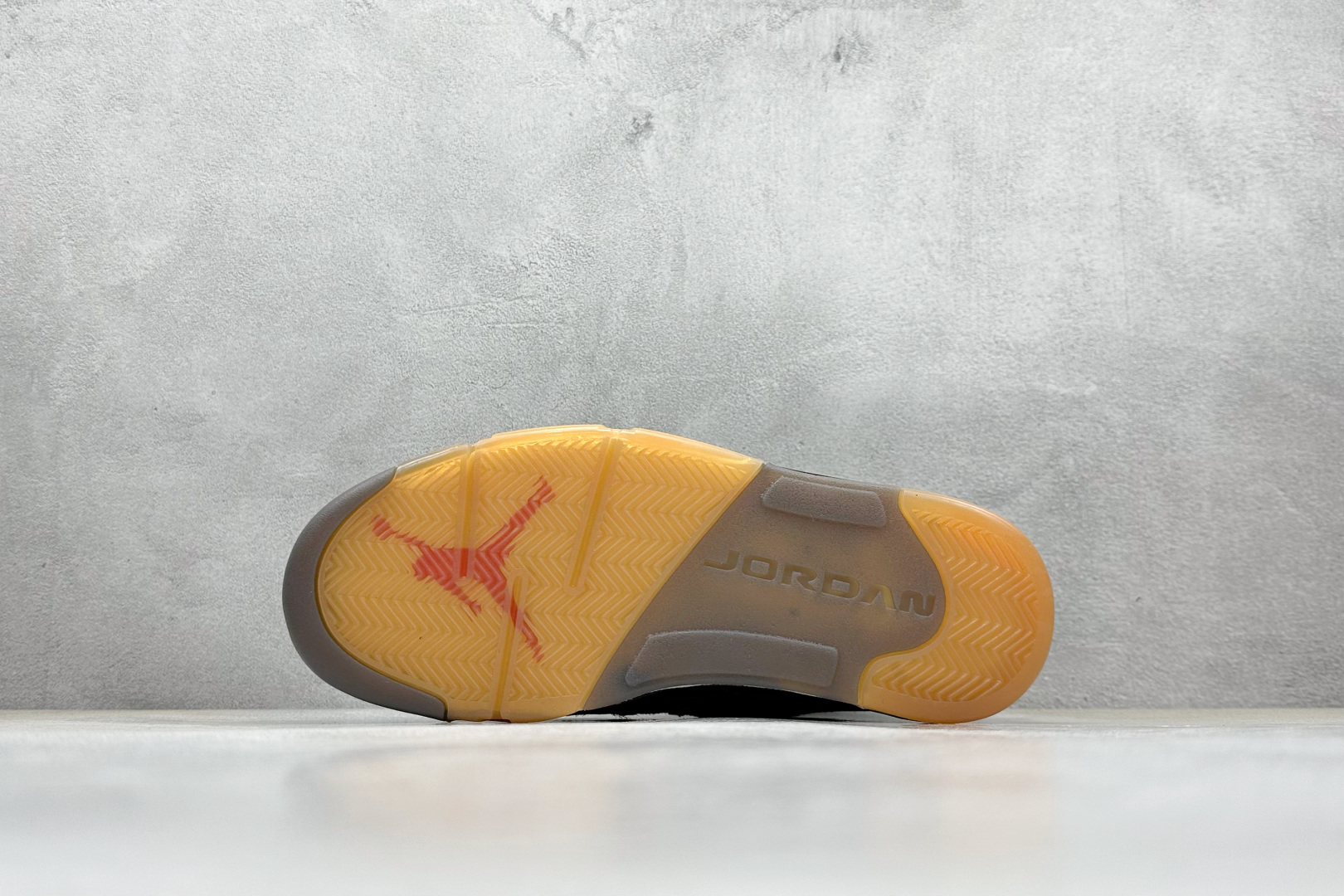 KW版 OFF-WHITE X Air Jordan 5 OW联名 黑蝉翼 CT8480-001