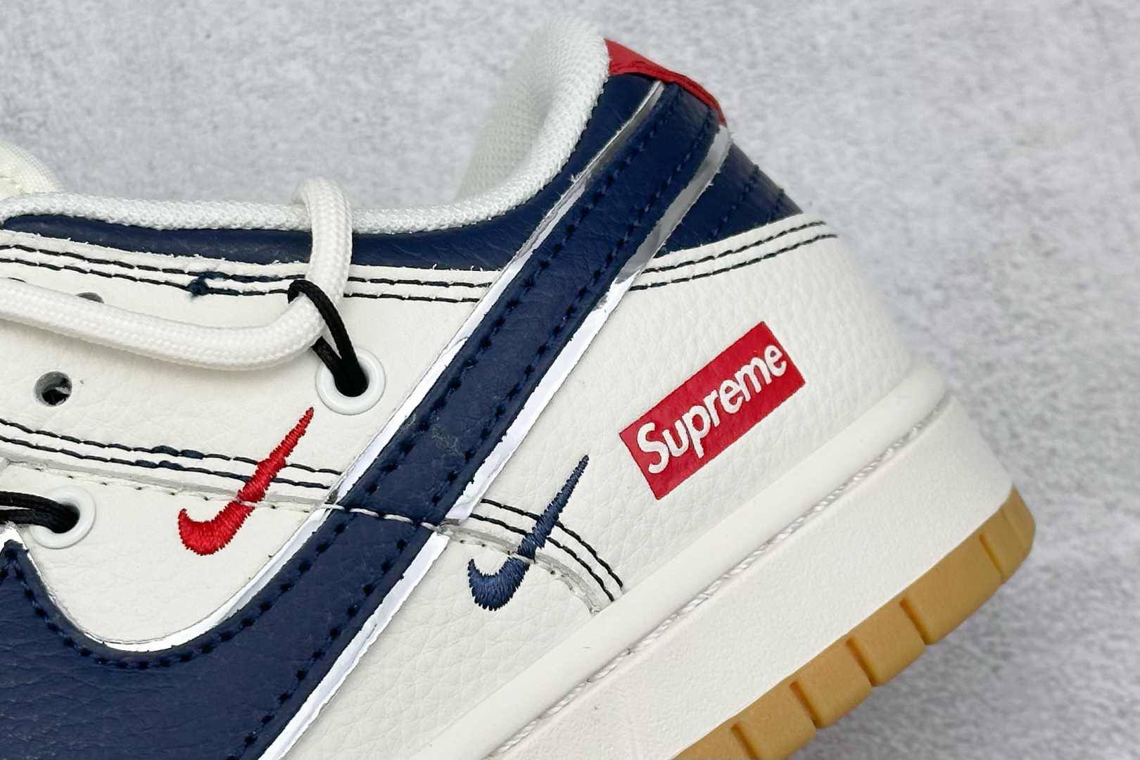 Nike SB Dunk Low Sup联名 绑带蓝勾 低帮休闲板鞋 FC1688-217