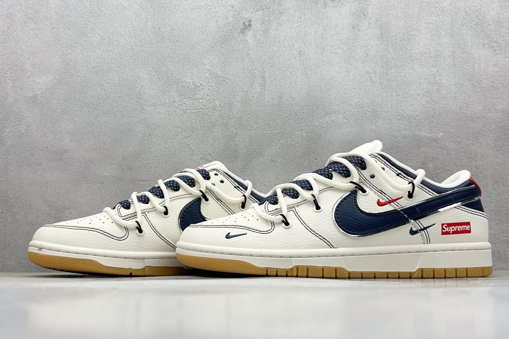 Nike SB Dunk Low Sup联名 绑带蓝勾 低帮休闲板鞋 FC1688-217