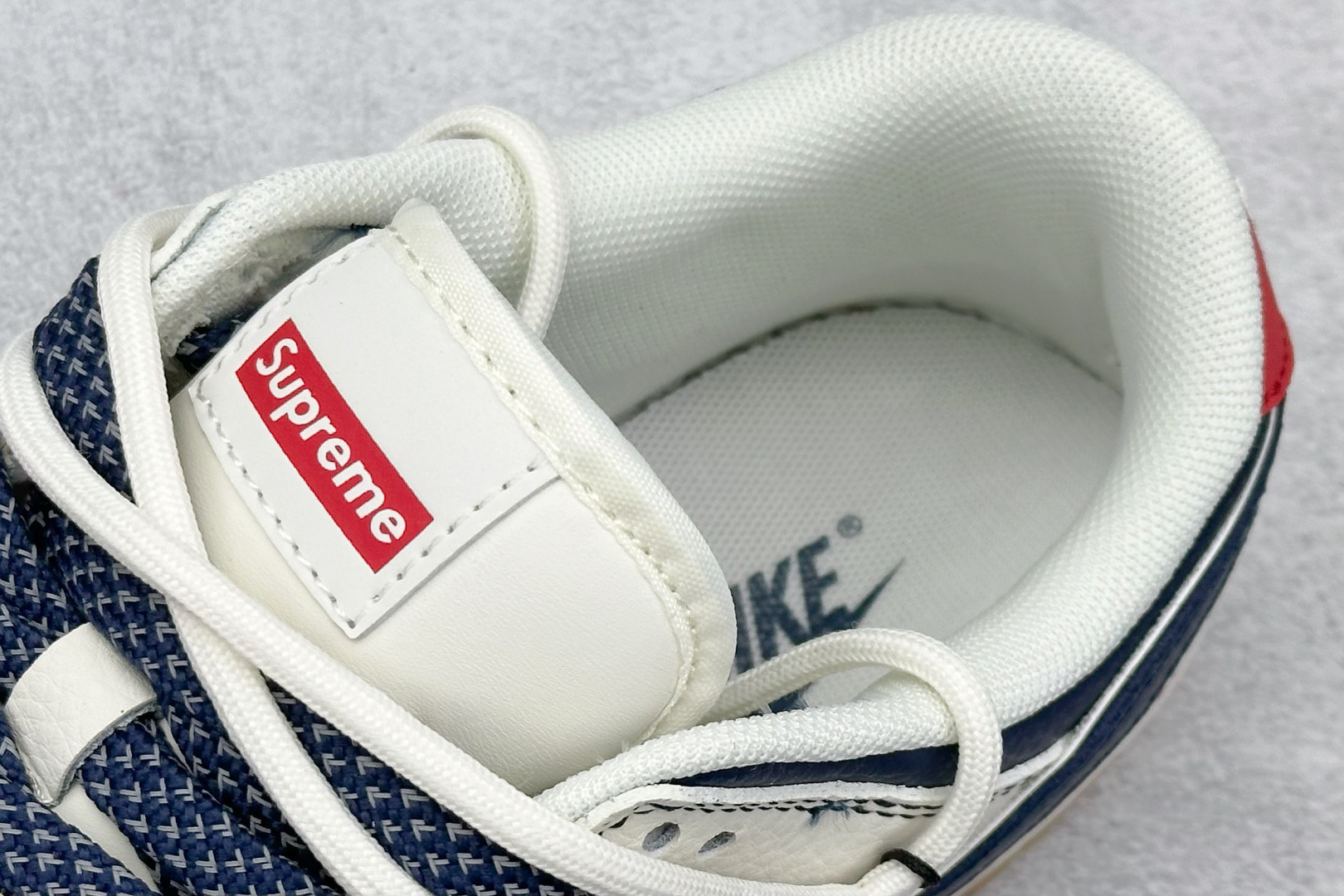 Nike SB Dunk Low Sup联名 绑带蓝勾 低帮休闲板鞋 FC1688-217