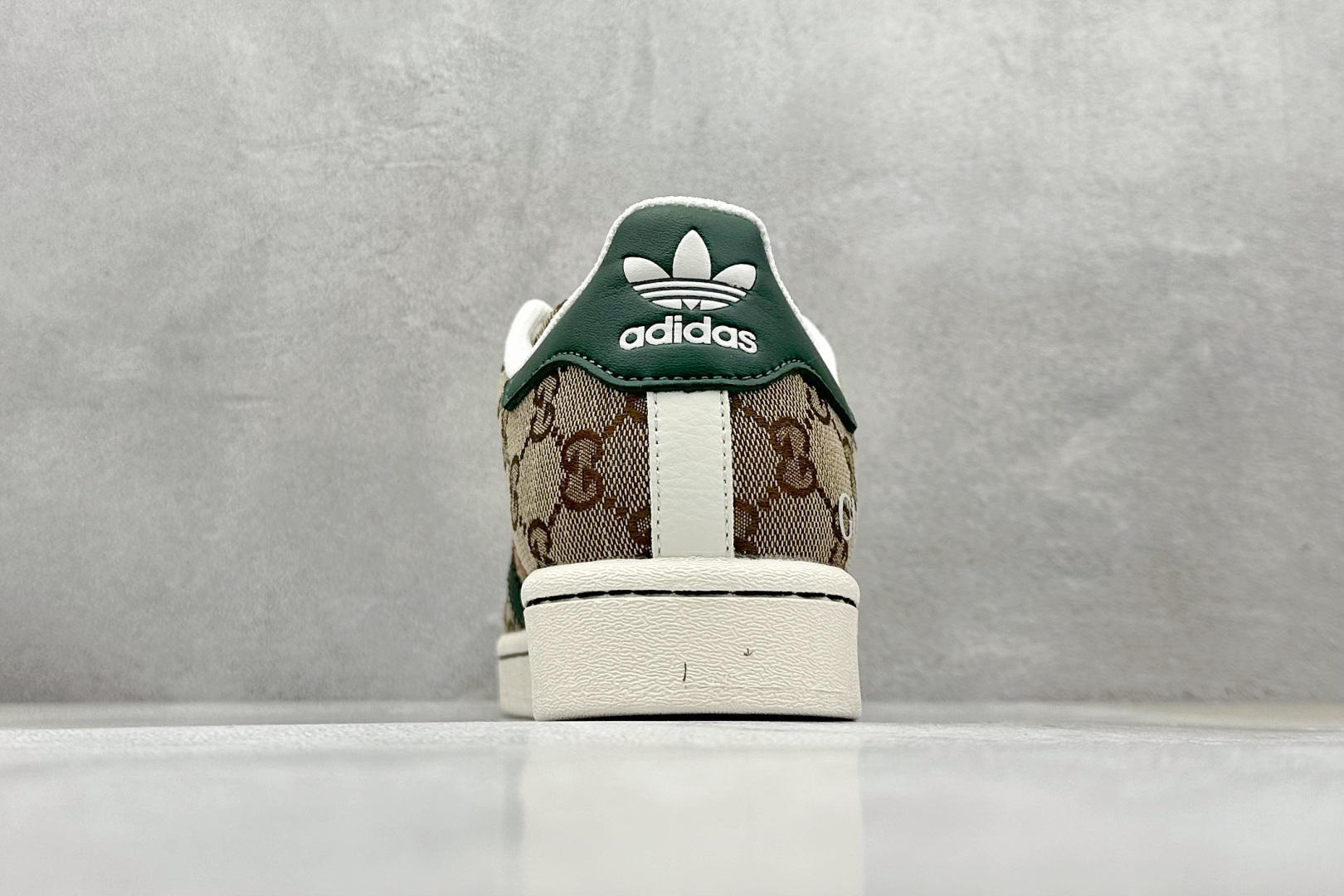 AD Originals Superstar x GUCCI 棕白绿 SD6807